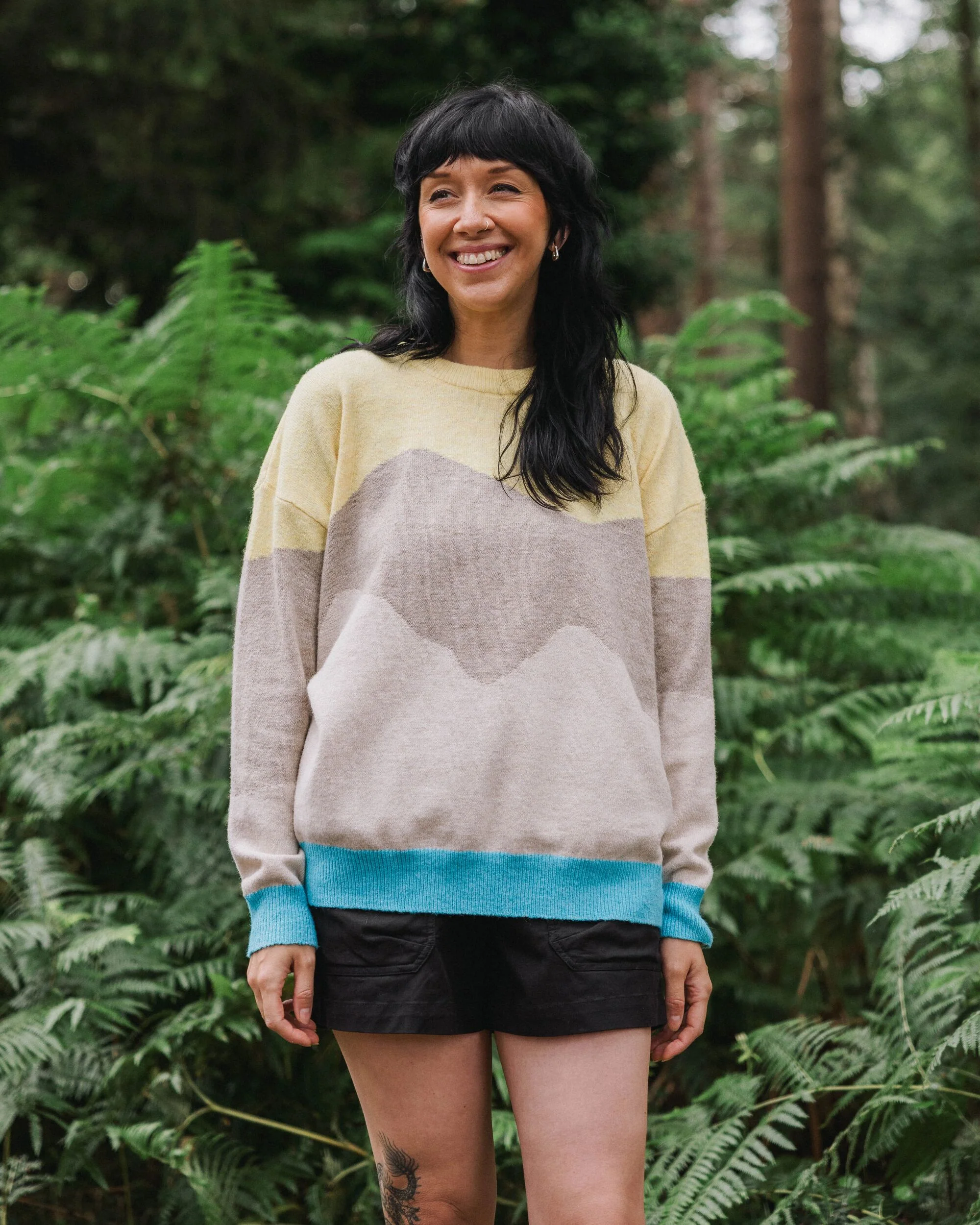 Scenic 'Light' Knitted Jumper - Scenic Yellow