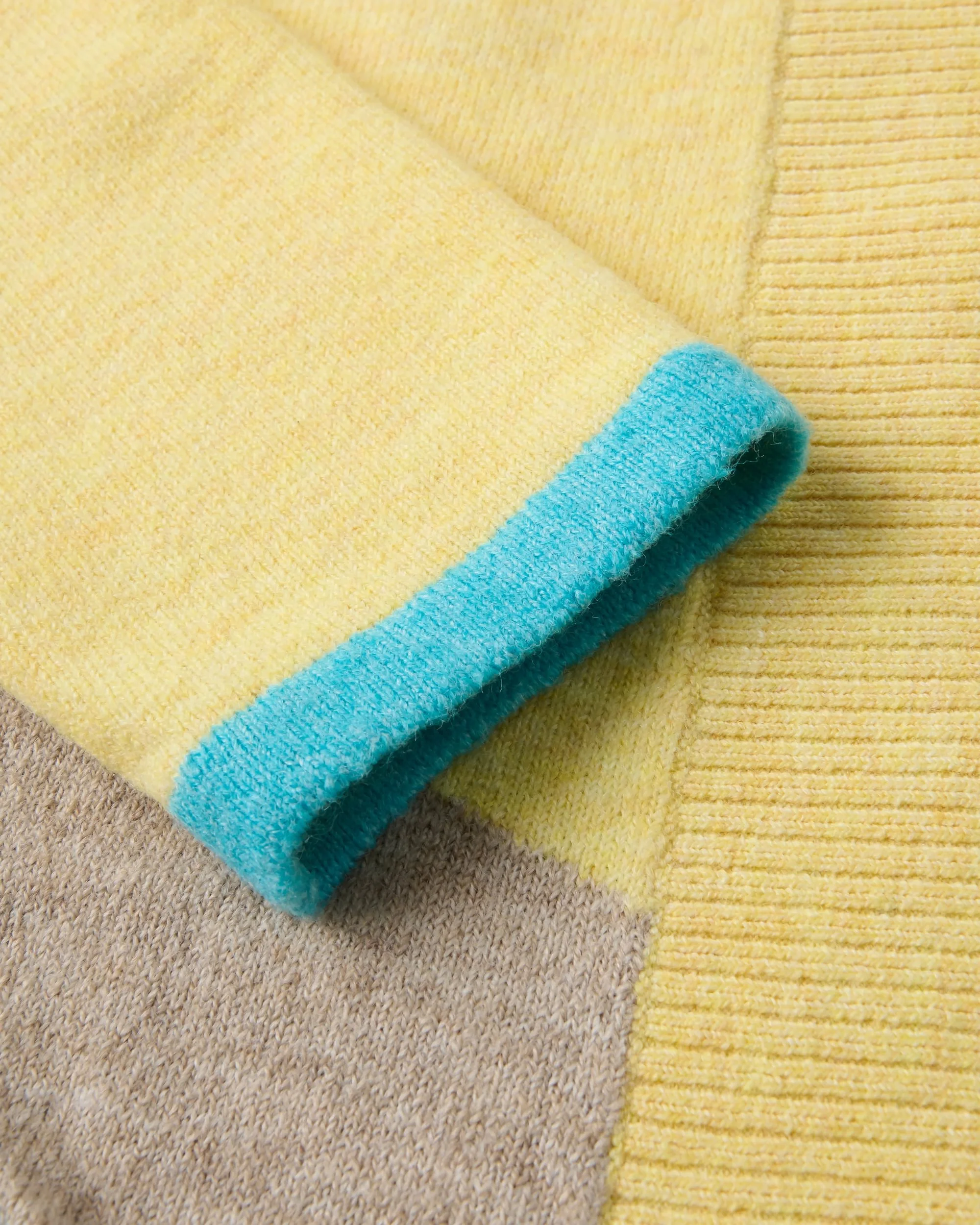 Scenic 'Light' Long Knitted Cardigan - Scenic Yellow - Image 7