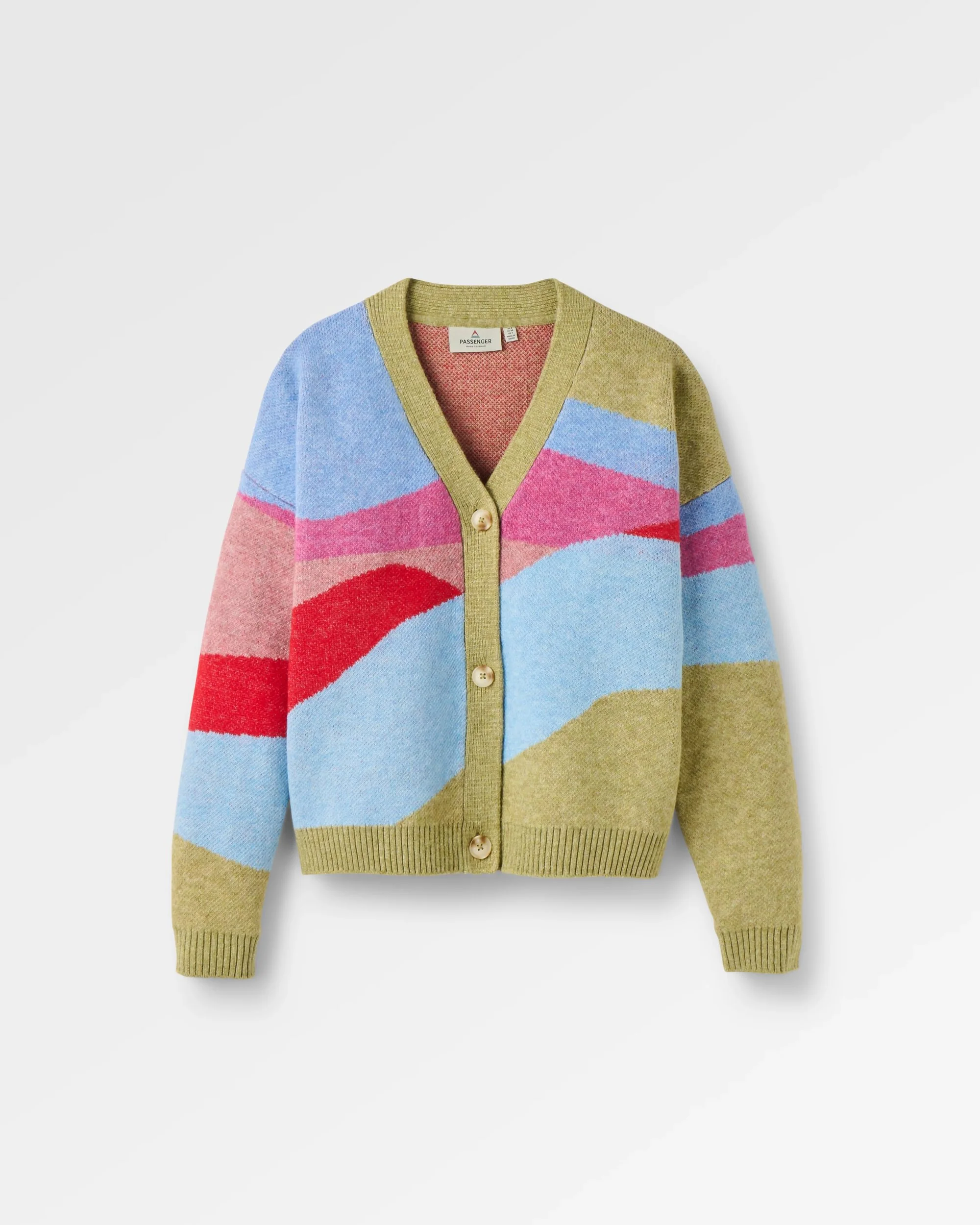 Scenic Knitted Cardigan - Scenic Dusty Olive