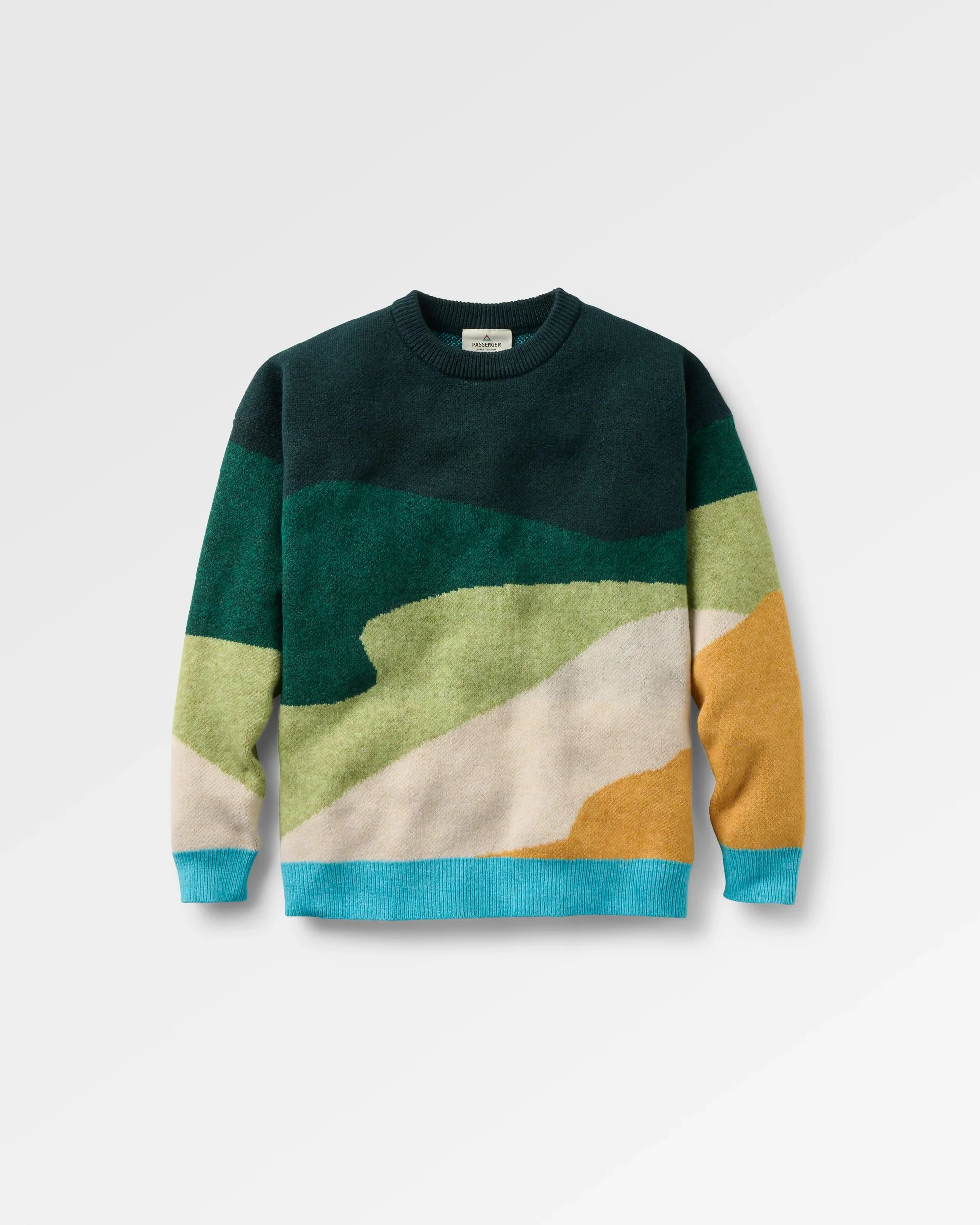 Scenic Knitted Jumper - Scenic Dark Fern - Image 2