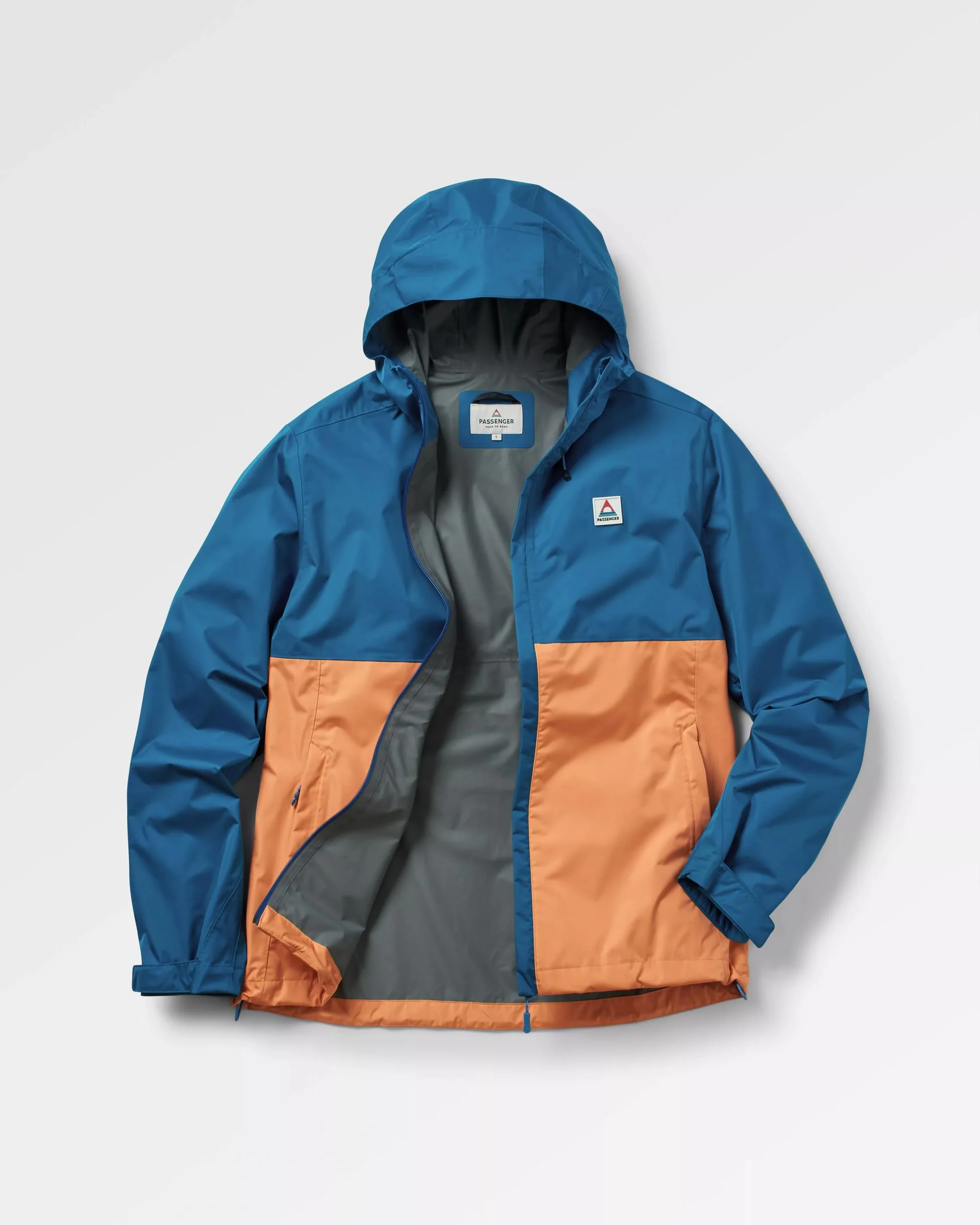 Season Water Resistant Jacket - Corsair Blue/ Apricot