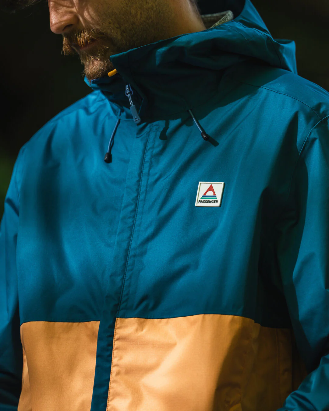 Season Water Resistant Jacket - Corsair Blue/ Apricot - Image 3