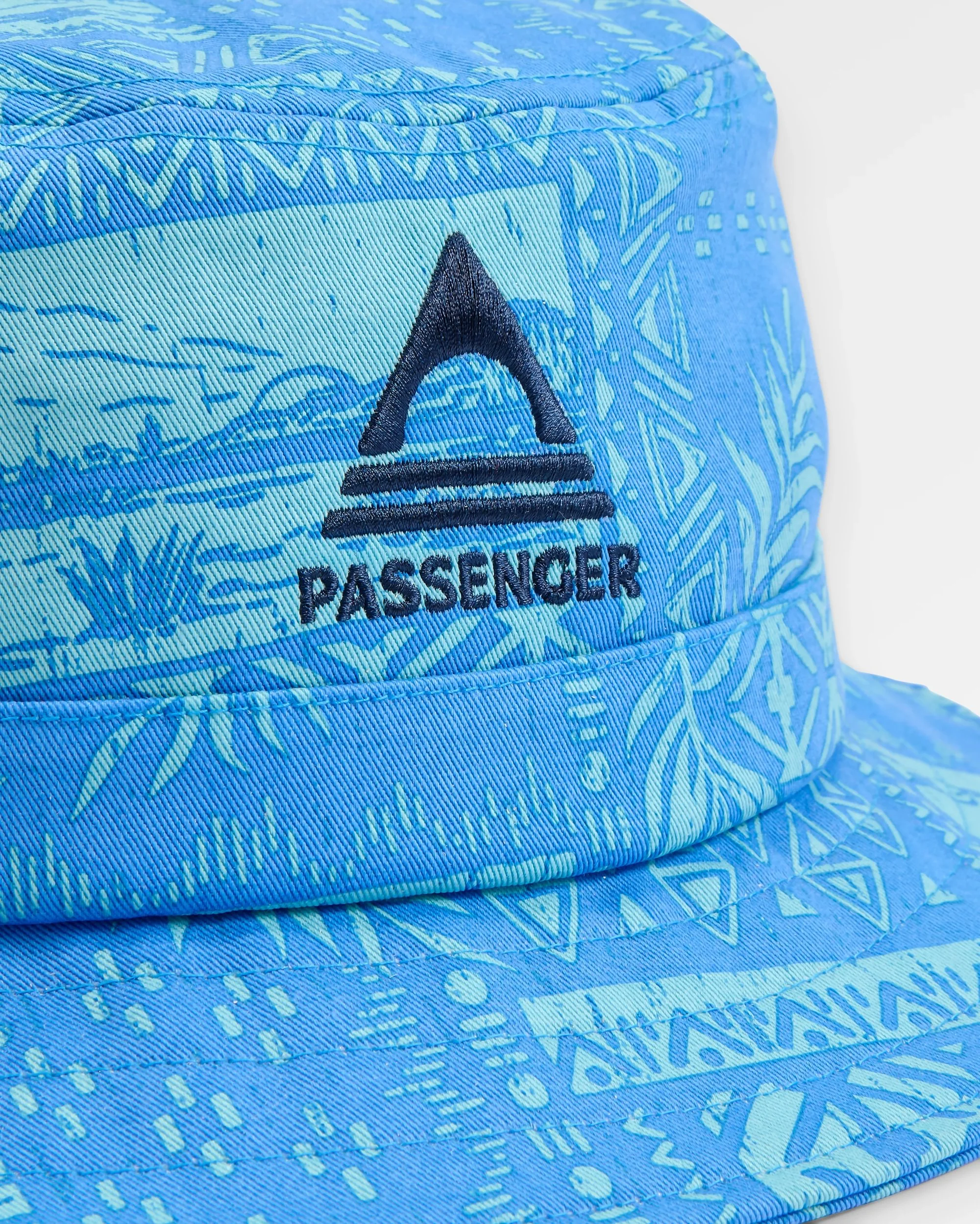 Shaded Bucket Hat - Patchwork Marine Blue - Image 2