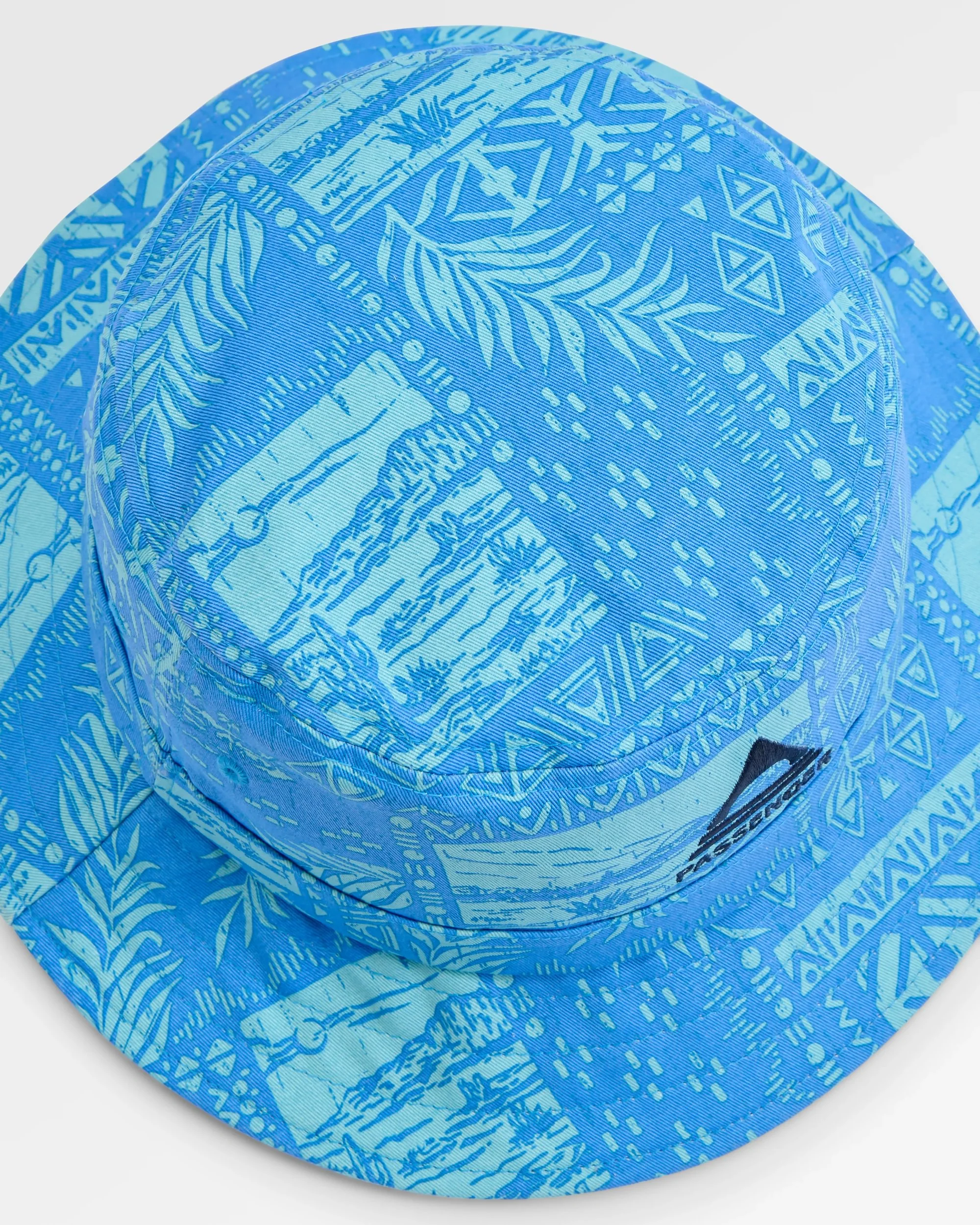 Shaded Bucket Hat - Patchwork Marine Blue - Image 3