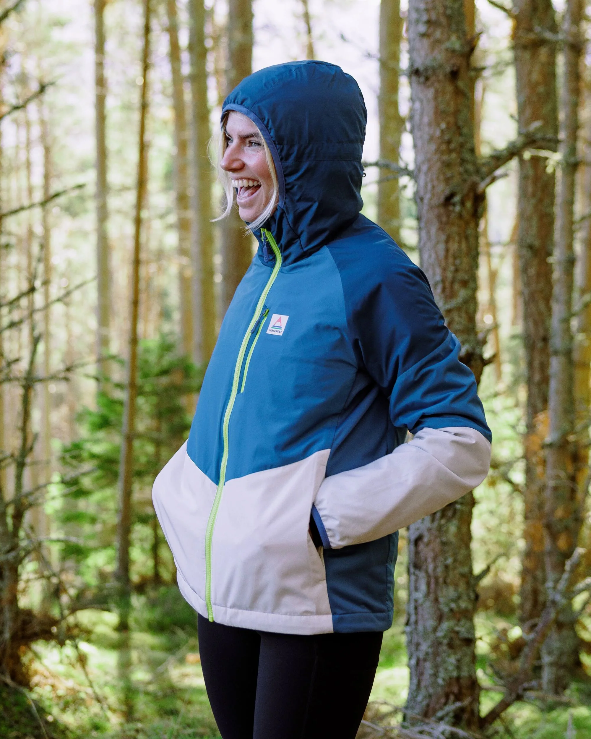 Shasta Lightweight Thermore® Insulated Jacket - Tidal Blue/Blue Steel/Birch - Image 3