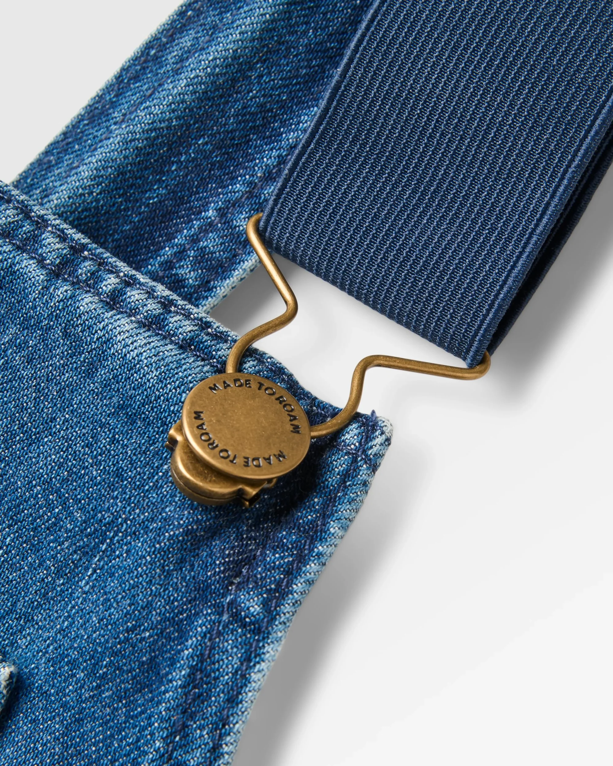 Shuffle Denim Dungarees - Denim Blue - Image 10