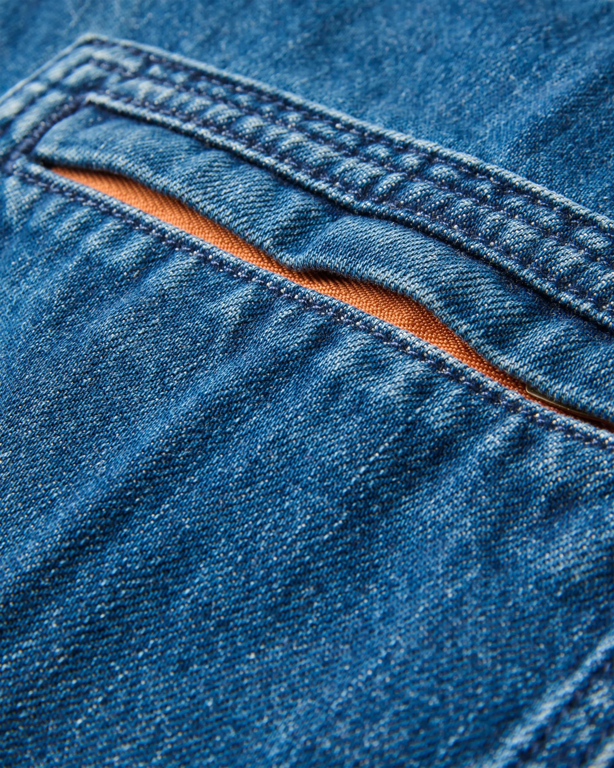 Shuffle Denim Dungarees - Denim Blue - Image 9