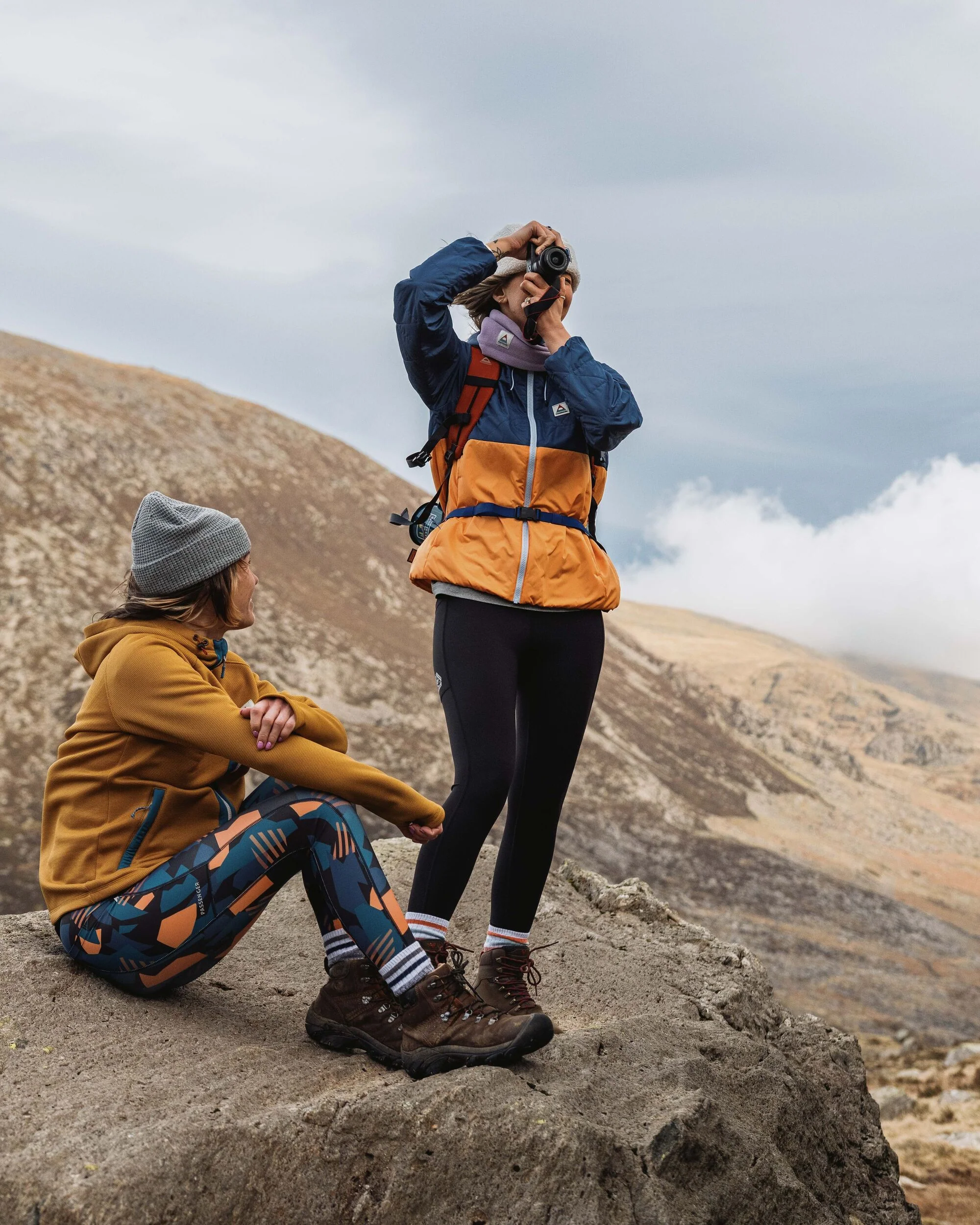 Singletrack Thermore® Insulated Jacket - Dark Denim/ Apricot - Image 6