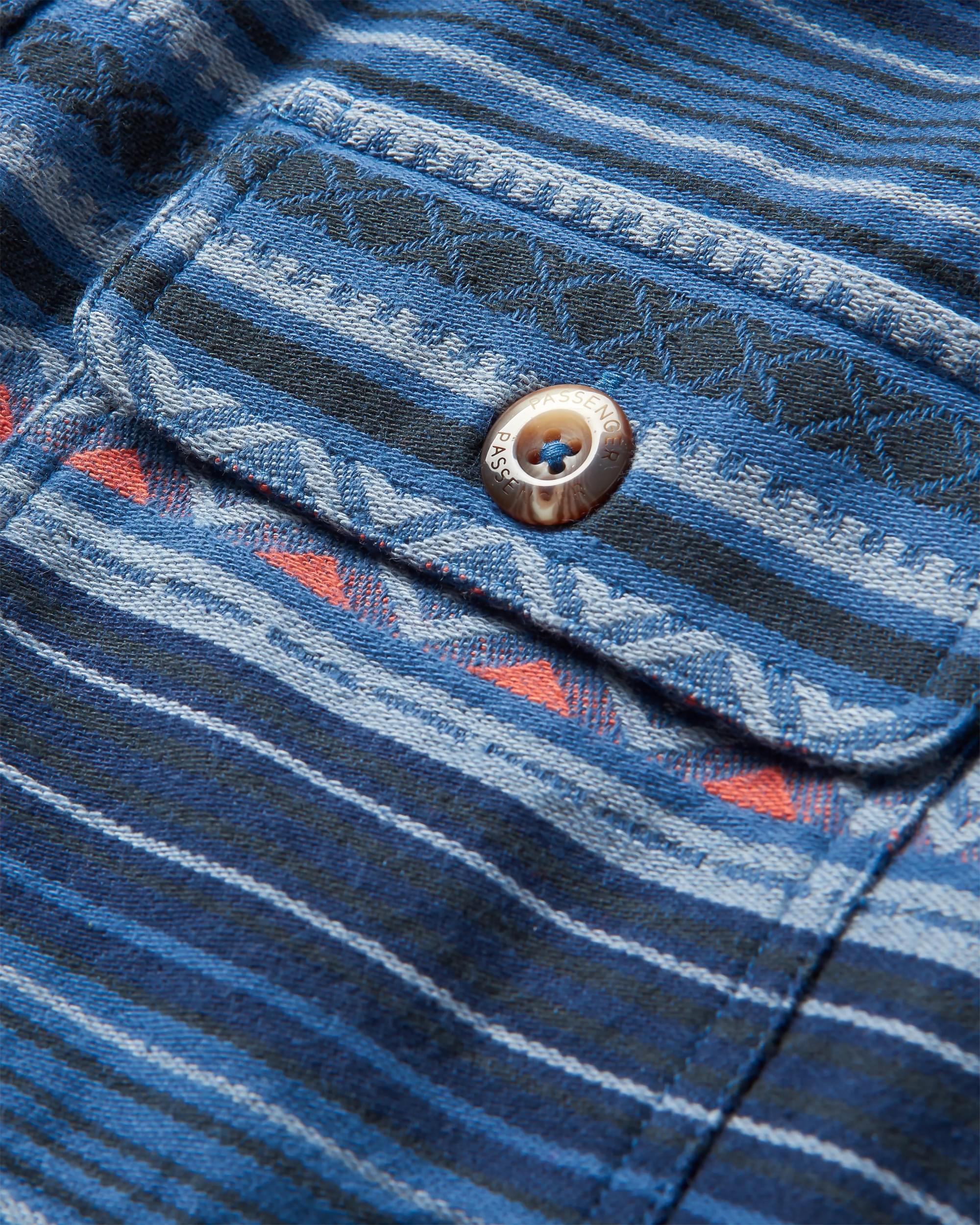 Slowdown Heavyweight Overshirt - Dark Denim - Image 10