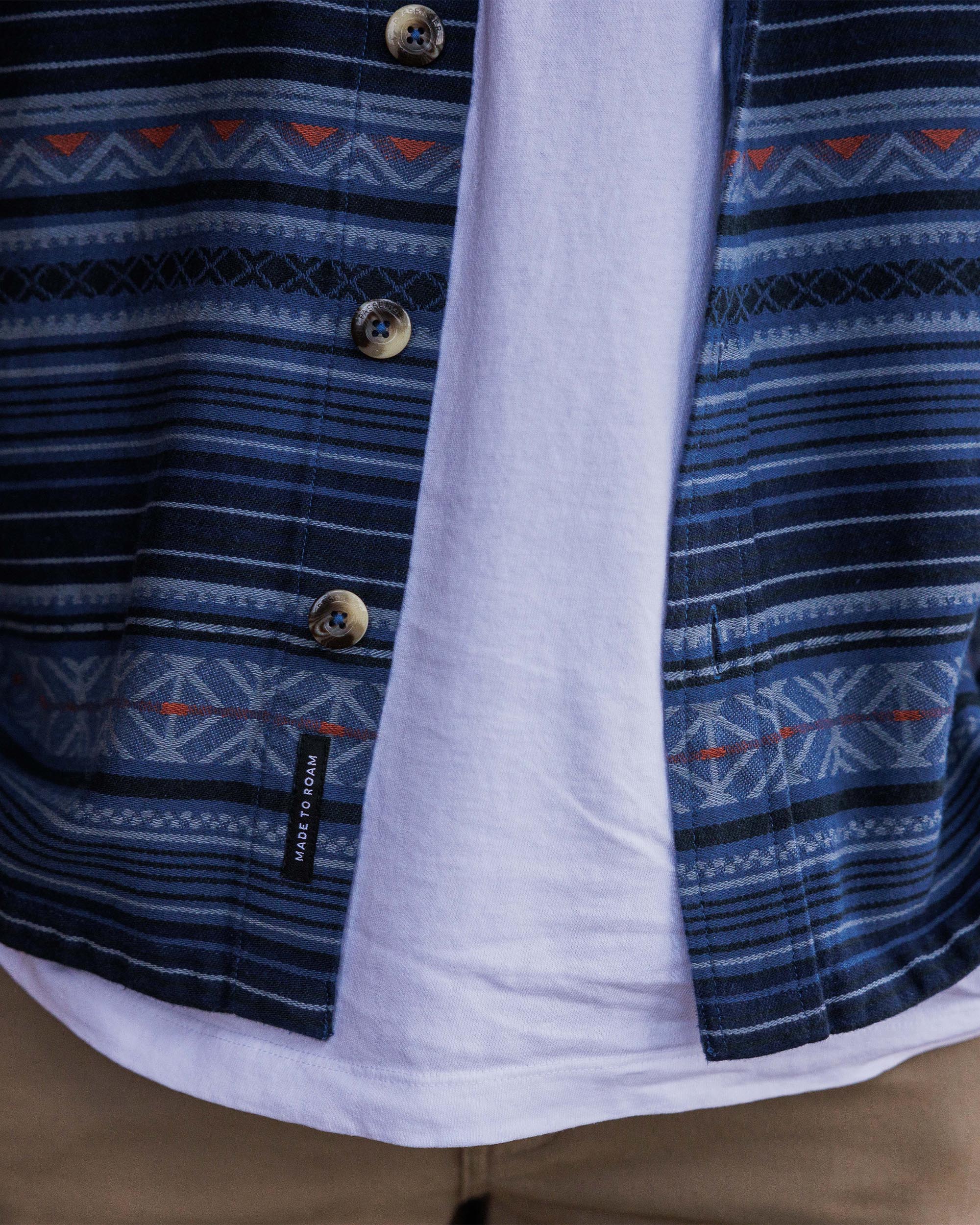 Slowdown Heavyweight Overshirt - Dark Denim - Image 7