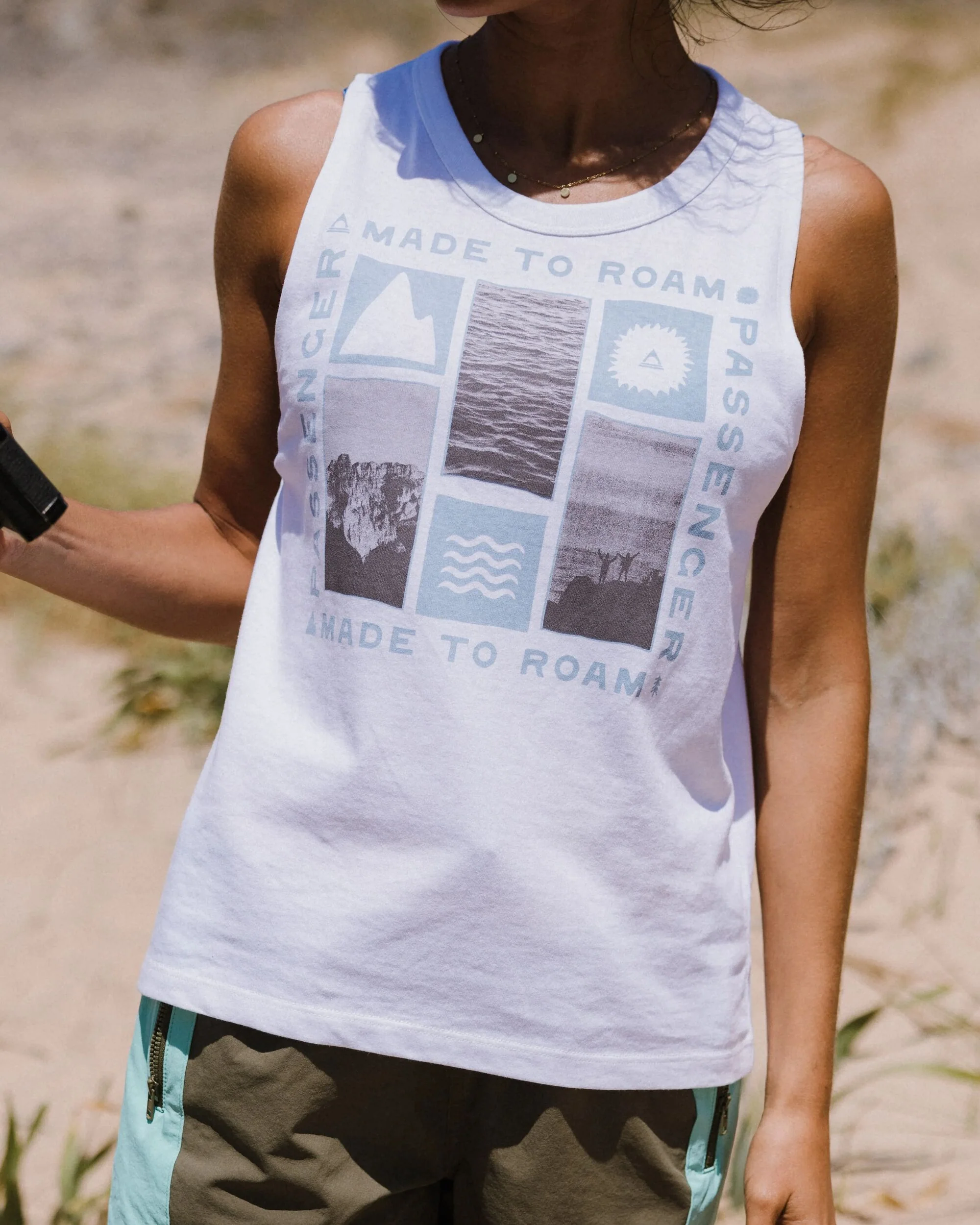 Snapshot Vest - White
