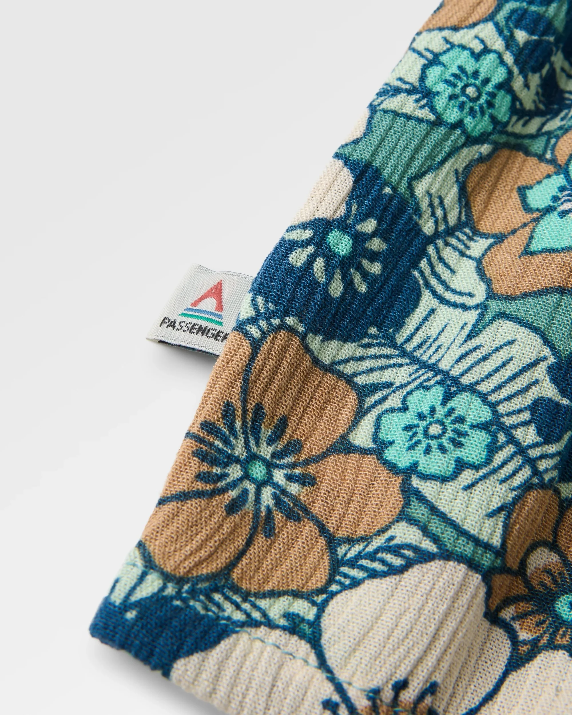 Soleis Woven Cami - Vintage Floral Aqua - Image 7