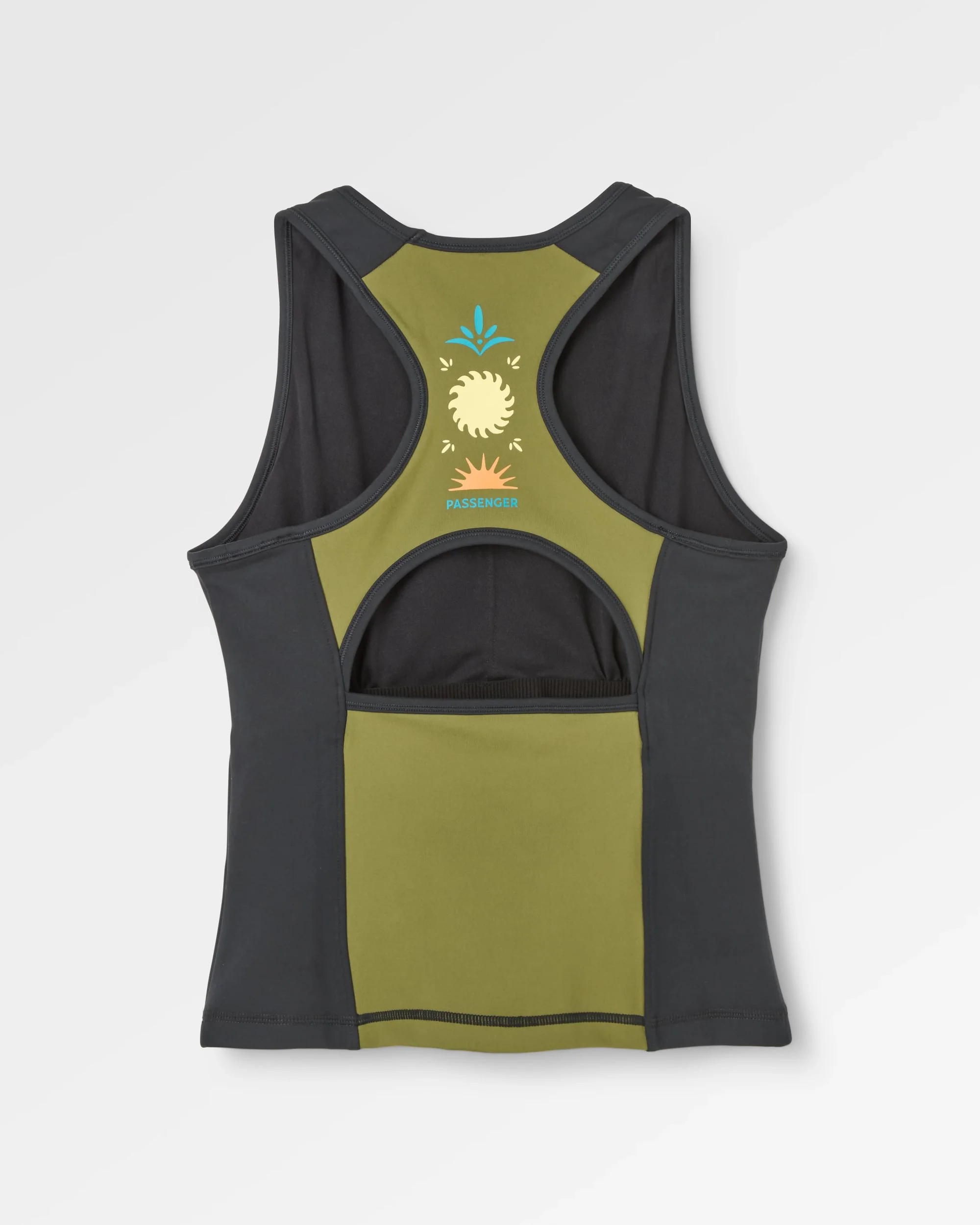 Solscape Active Vest - Black/Clover - Image 2
