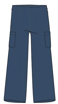 Someday Organic Cotton Corduroy Trouser - Dark Denim - Image 11