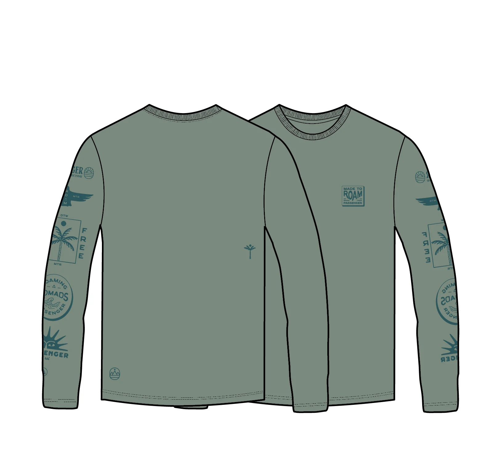 Sonoma LS T-Shirt - Pistachio - Image 8