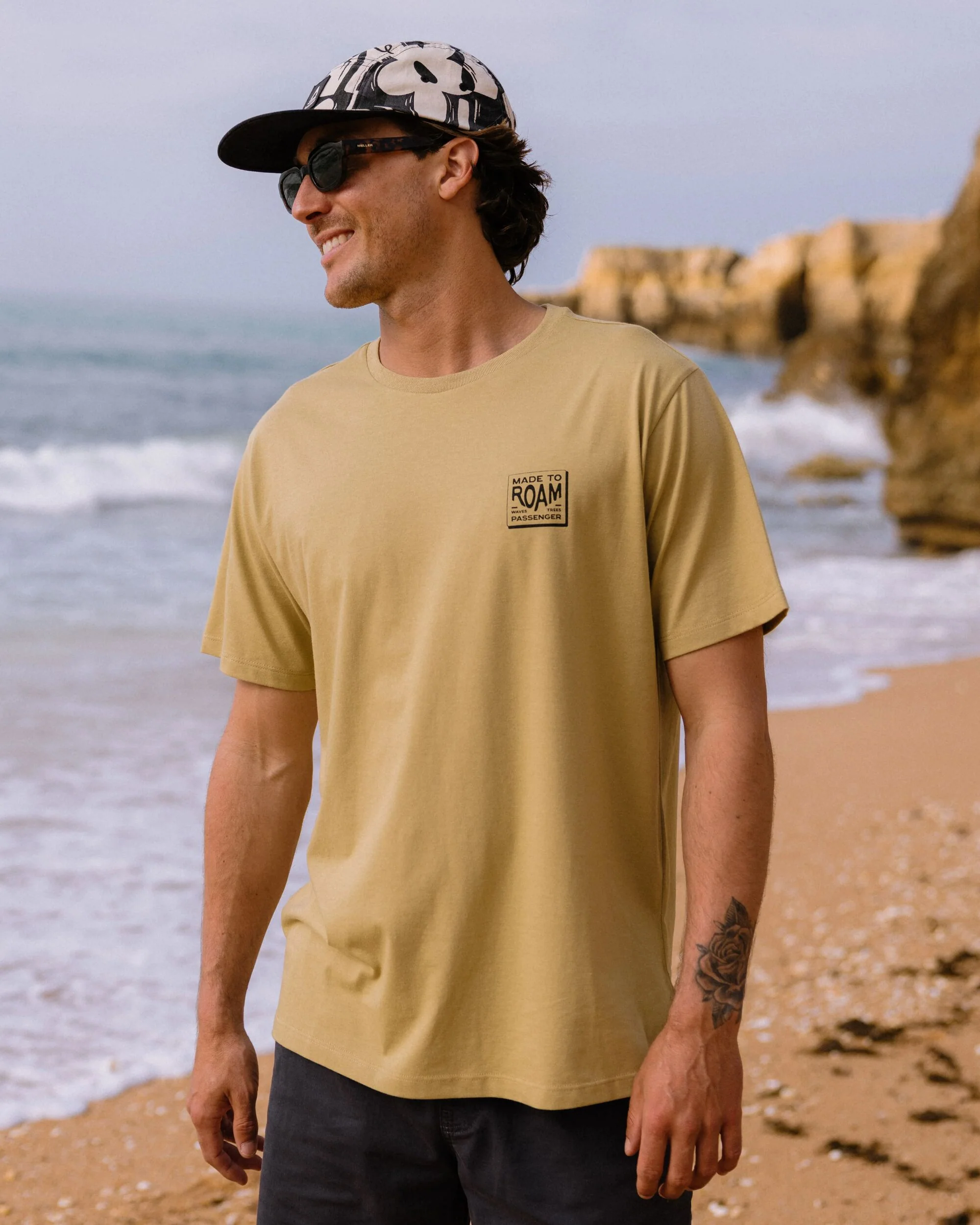 Sonoma T-Shirt - Warm Beige - Image 3