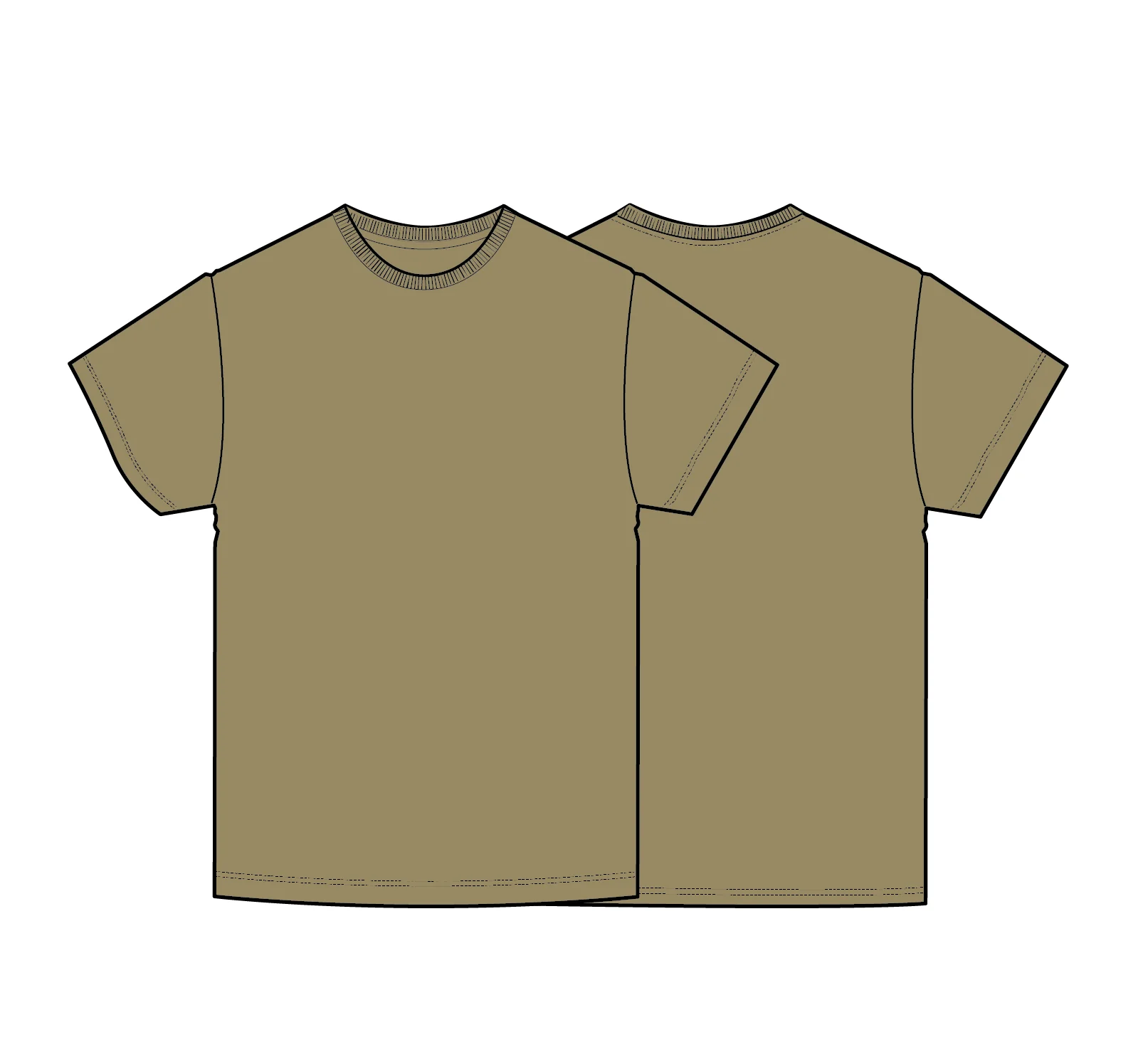 Sonoma T-Shirt - Warm Beige - Image 8