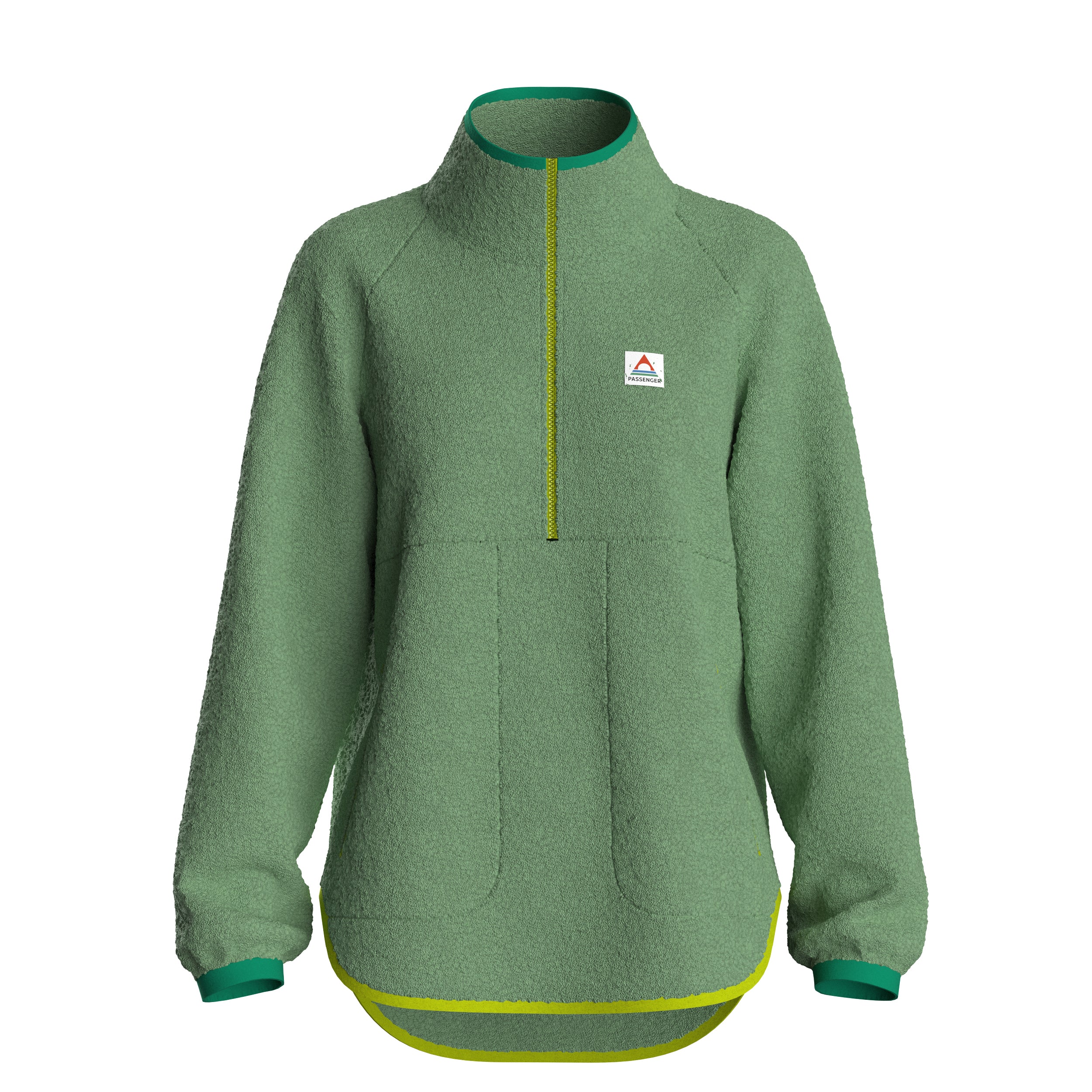 Sorrel Polar Fleece - Green Fig - Image 12
