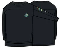 Sorrento Active LS T-Shirt - Black - Image 10