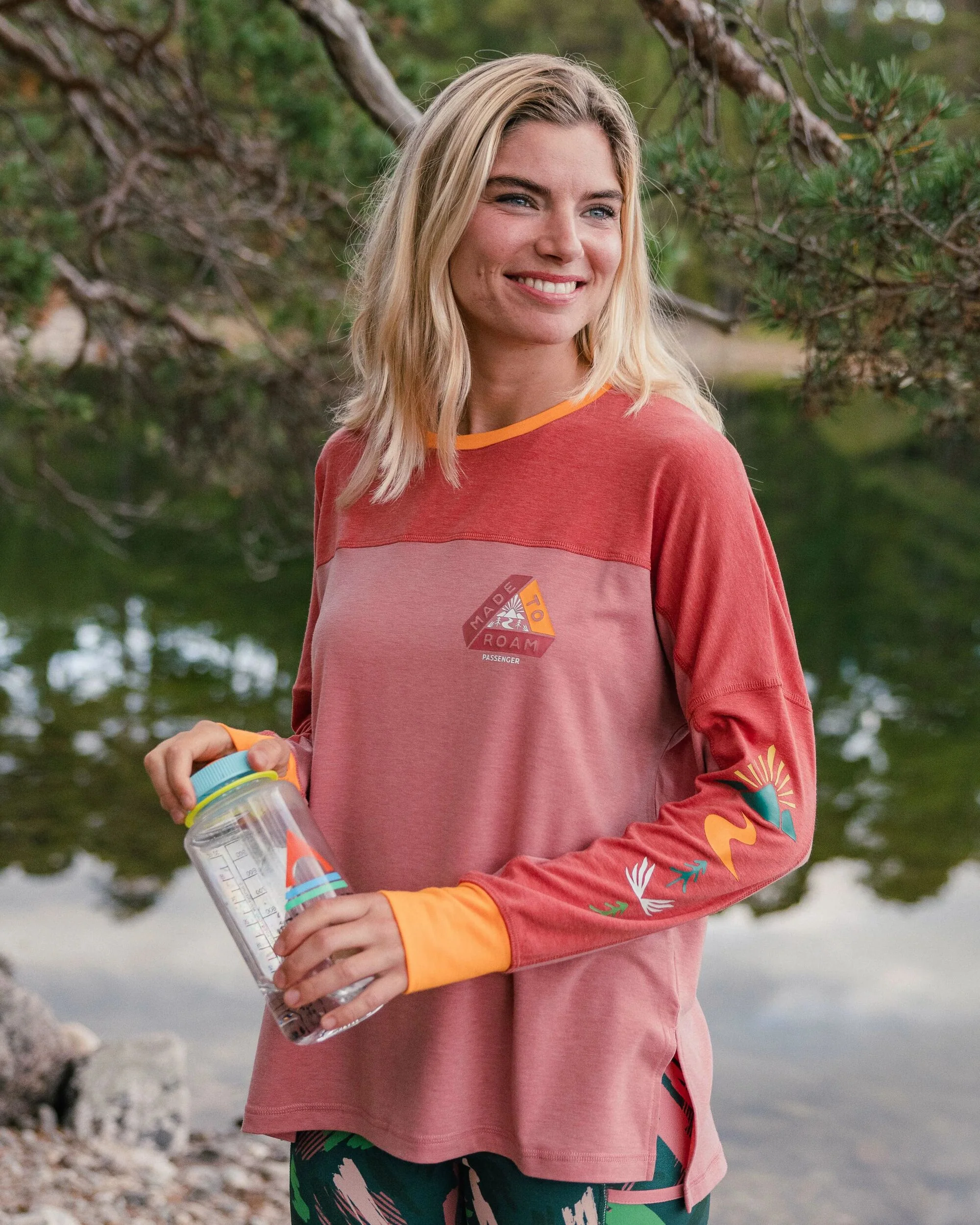 Sorrento Active LS T-Shirt - Dusty Rose