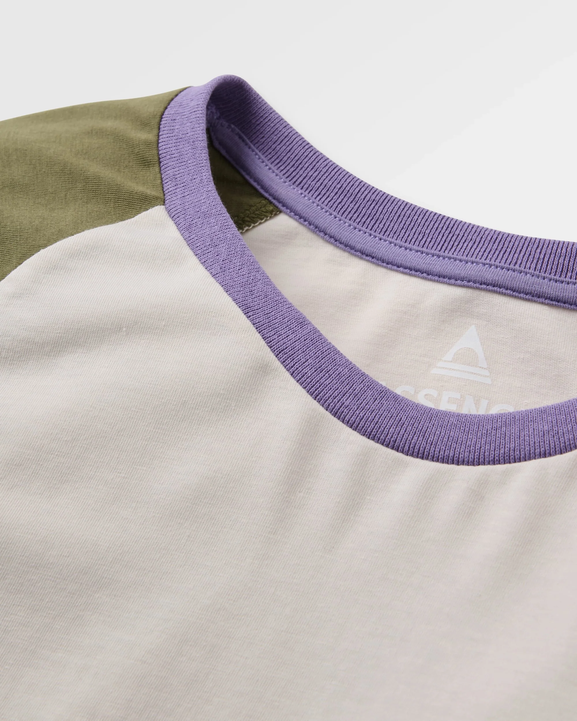 Stack LS Raglan T-Shirt - White Sand - Image 2