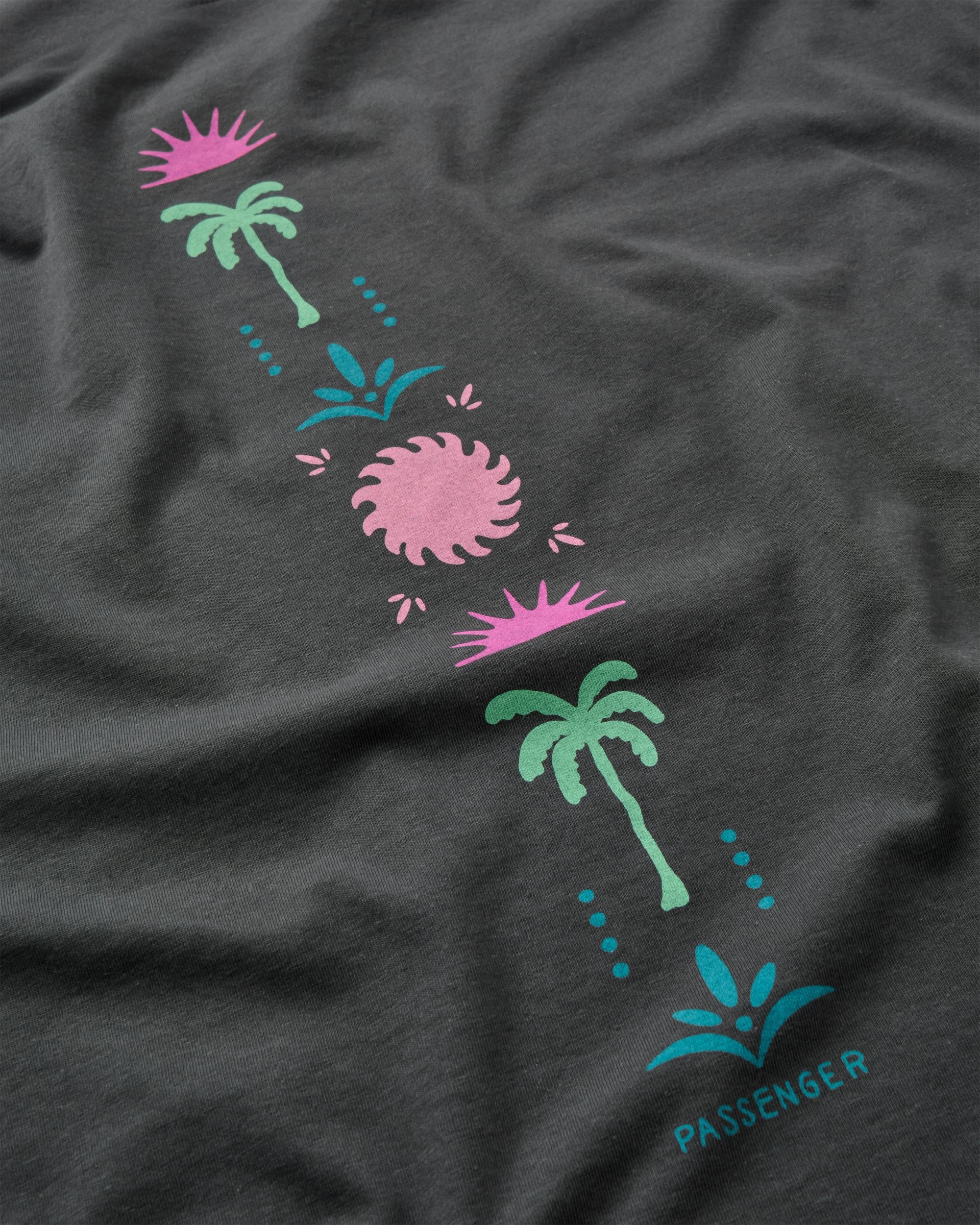 Stack Pocket T-Shirt - Faded Black - Image 8