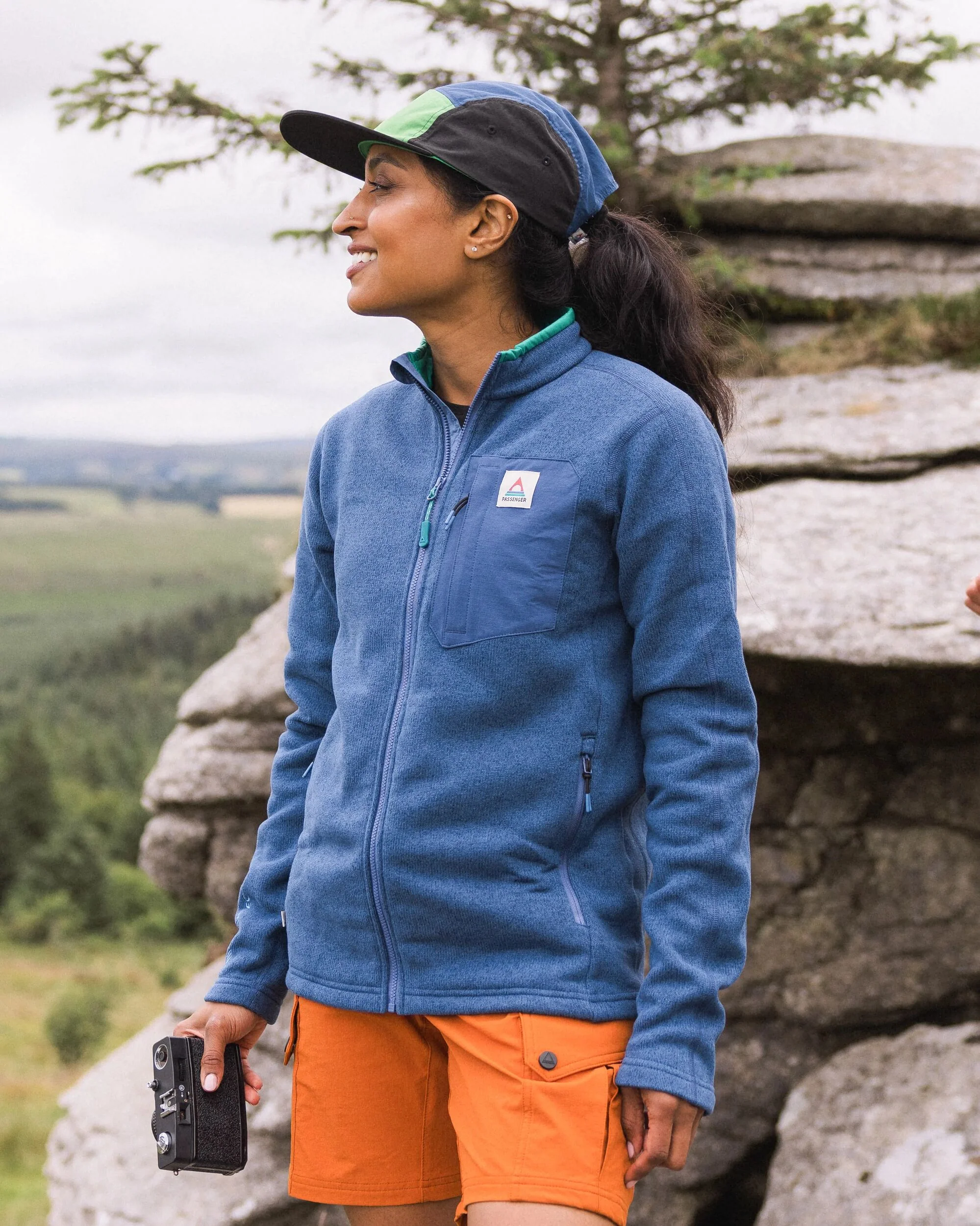 Stargazer Polartec® Fleece - Dark Denim