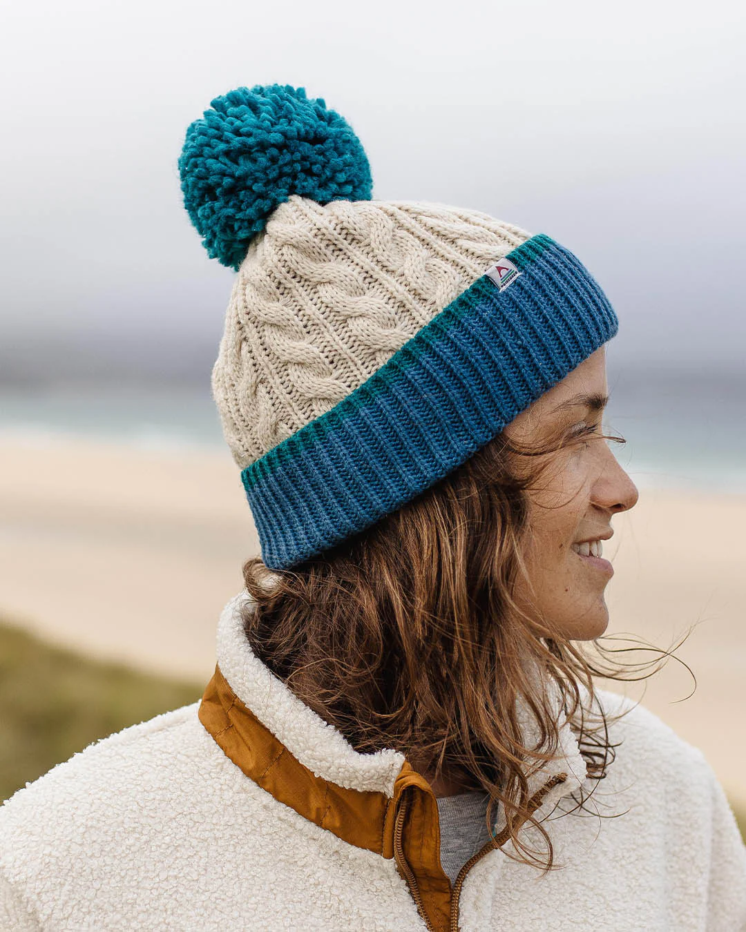 Stoke Bobble Hat - Oatmeal - Image 2