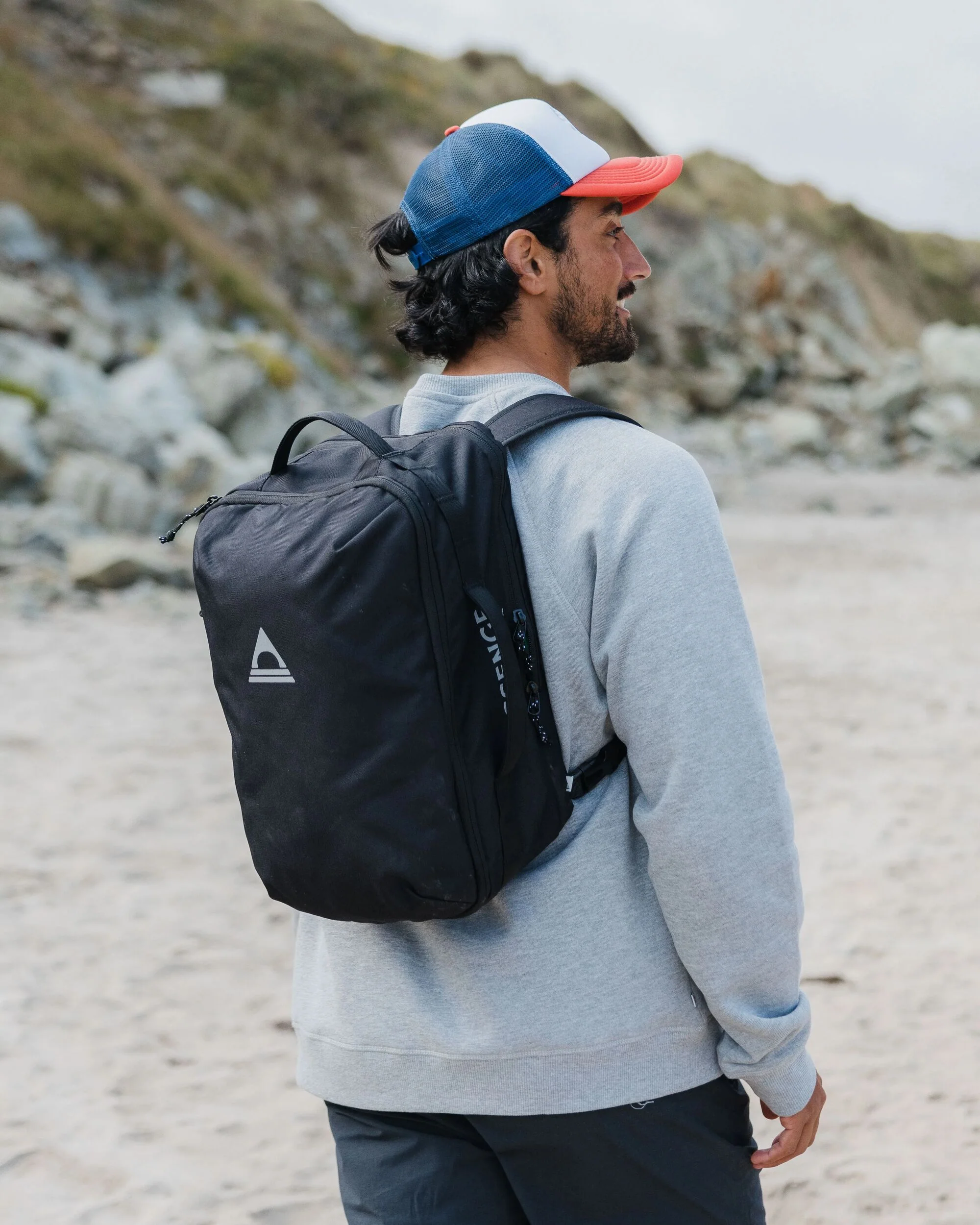 Stratos Duffel Backpack - Black - Image 3