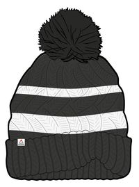 Summit Bobble Hat - Black - Image 5