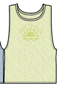 Sunburst Organic Vest - Soft Lime Juice - Image 9