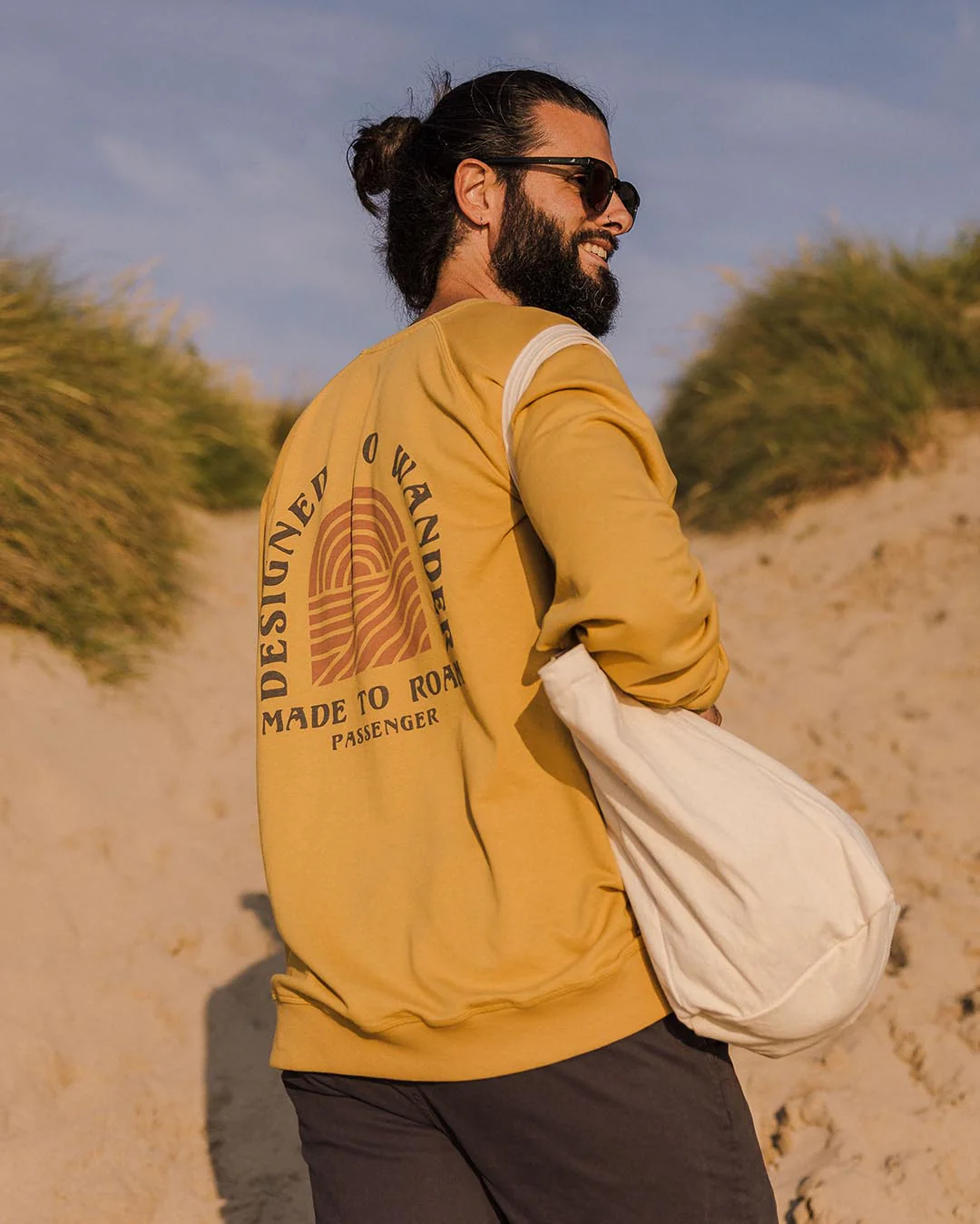 Sundown Sweatshirt - Mustard Gold - Image 3