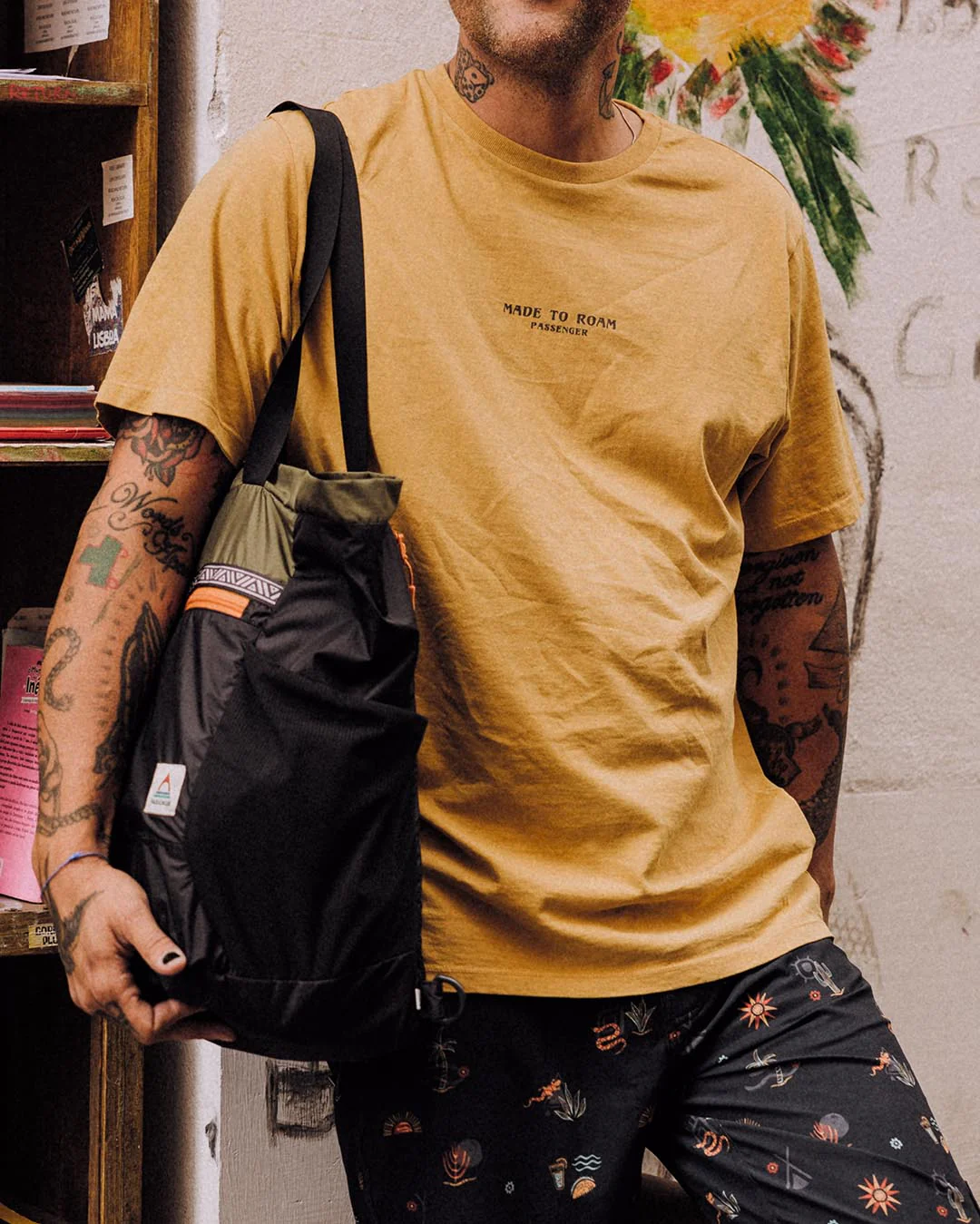 Sundown T-Shirt - Mustard Gold - Image 2