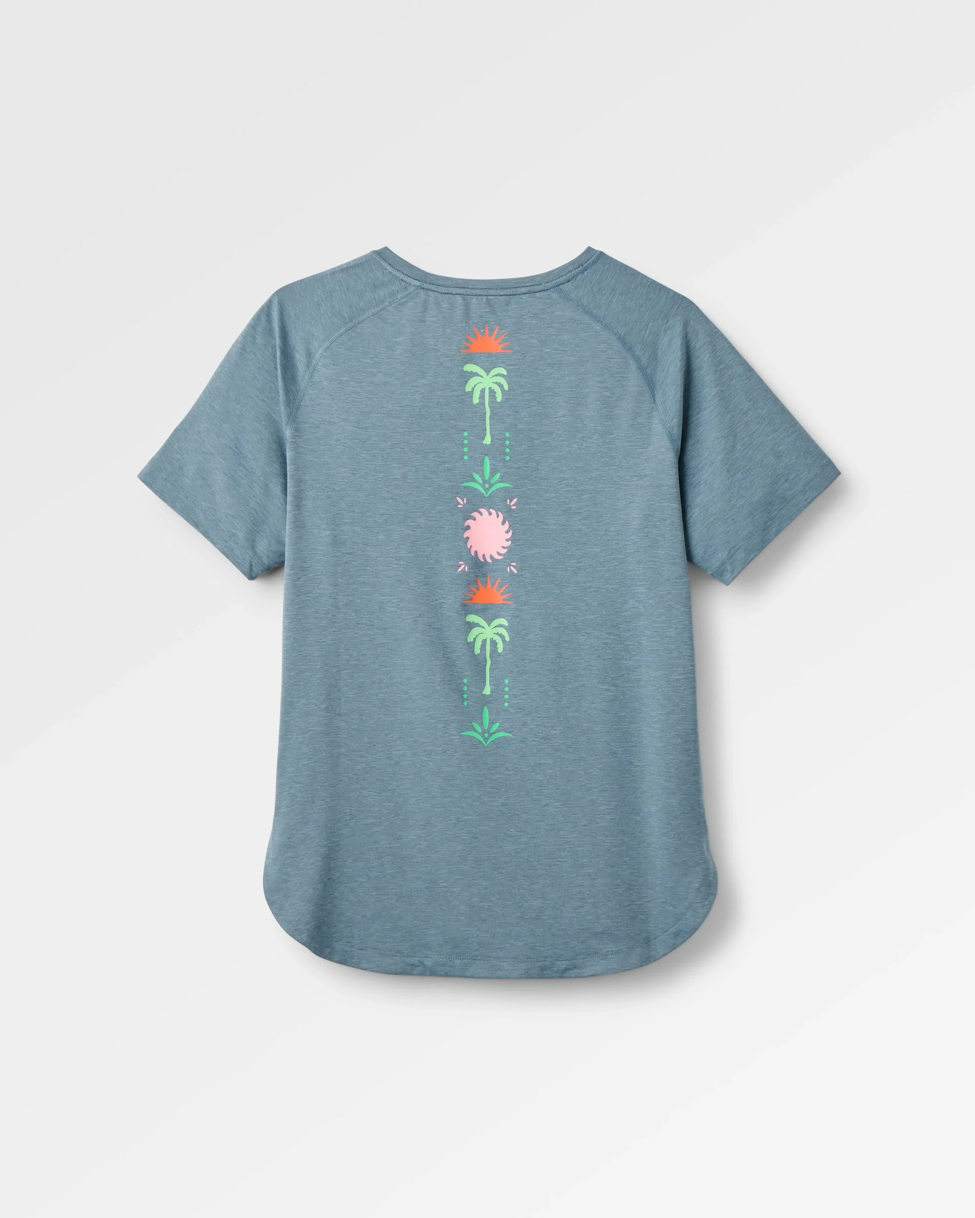 Sunvale Lightweight Surf T-Shirt - Storm Grey Marl - Image 2