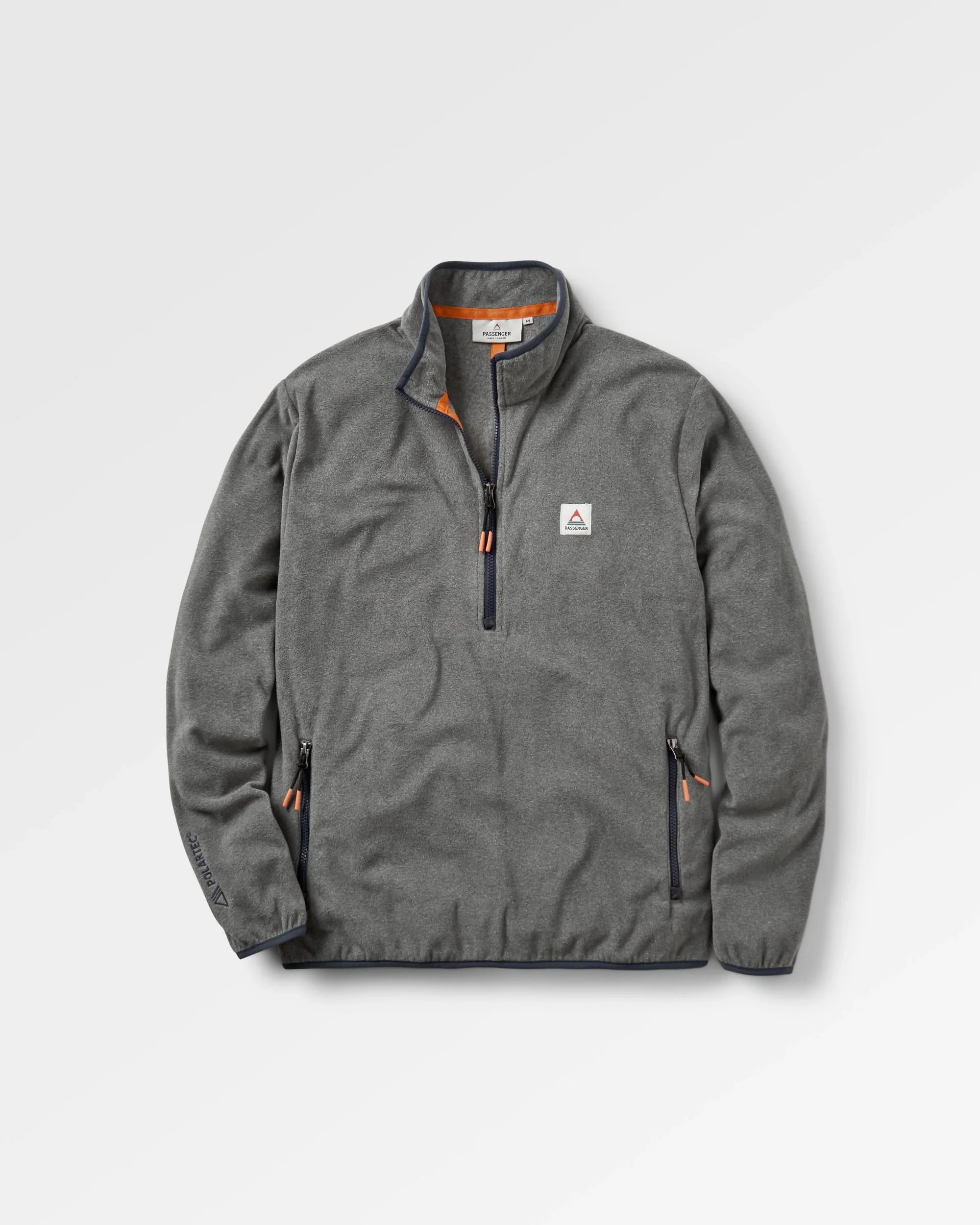 Switchback Micro Polartec® Fleece - Grey Marl 2 - Image 2