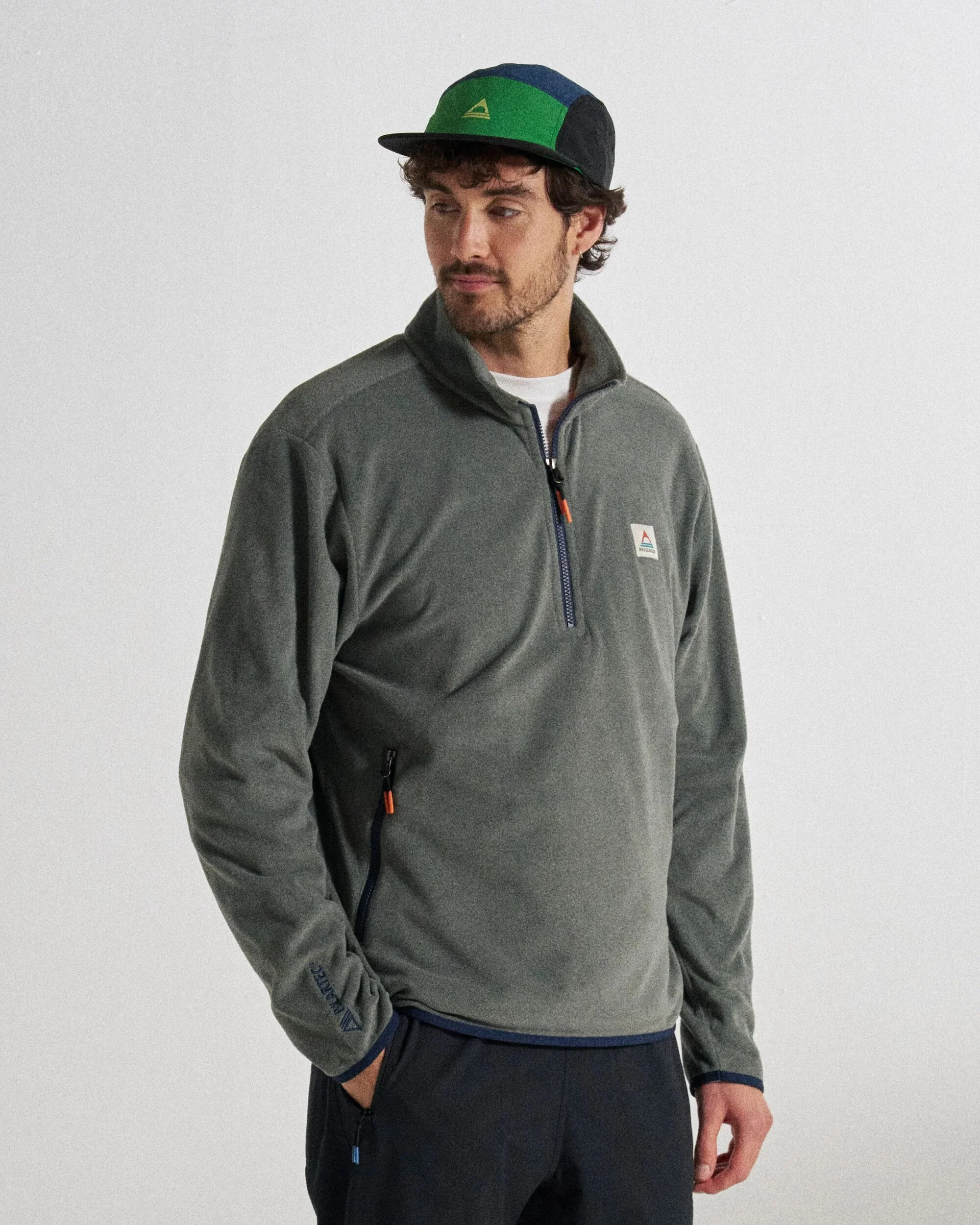 Switchback Micro Polartec® Fleece - Grey Marl 2 - Image 6