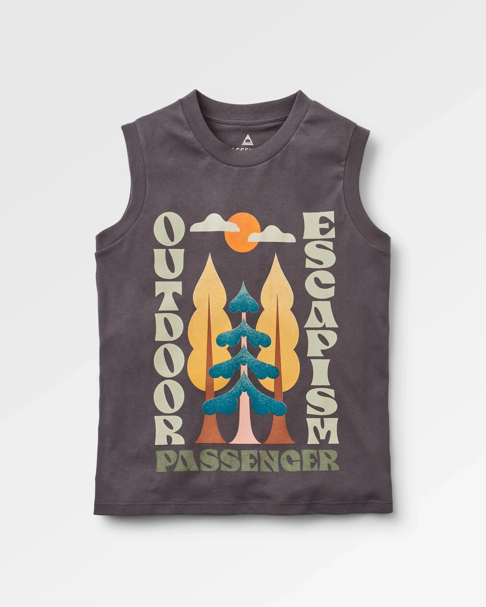 Tall Pines Vest - Charcoal - Image 2