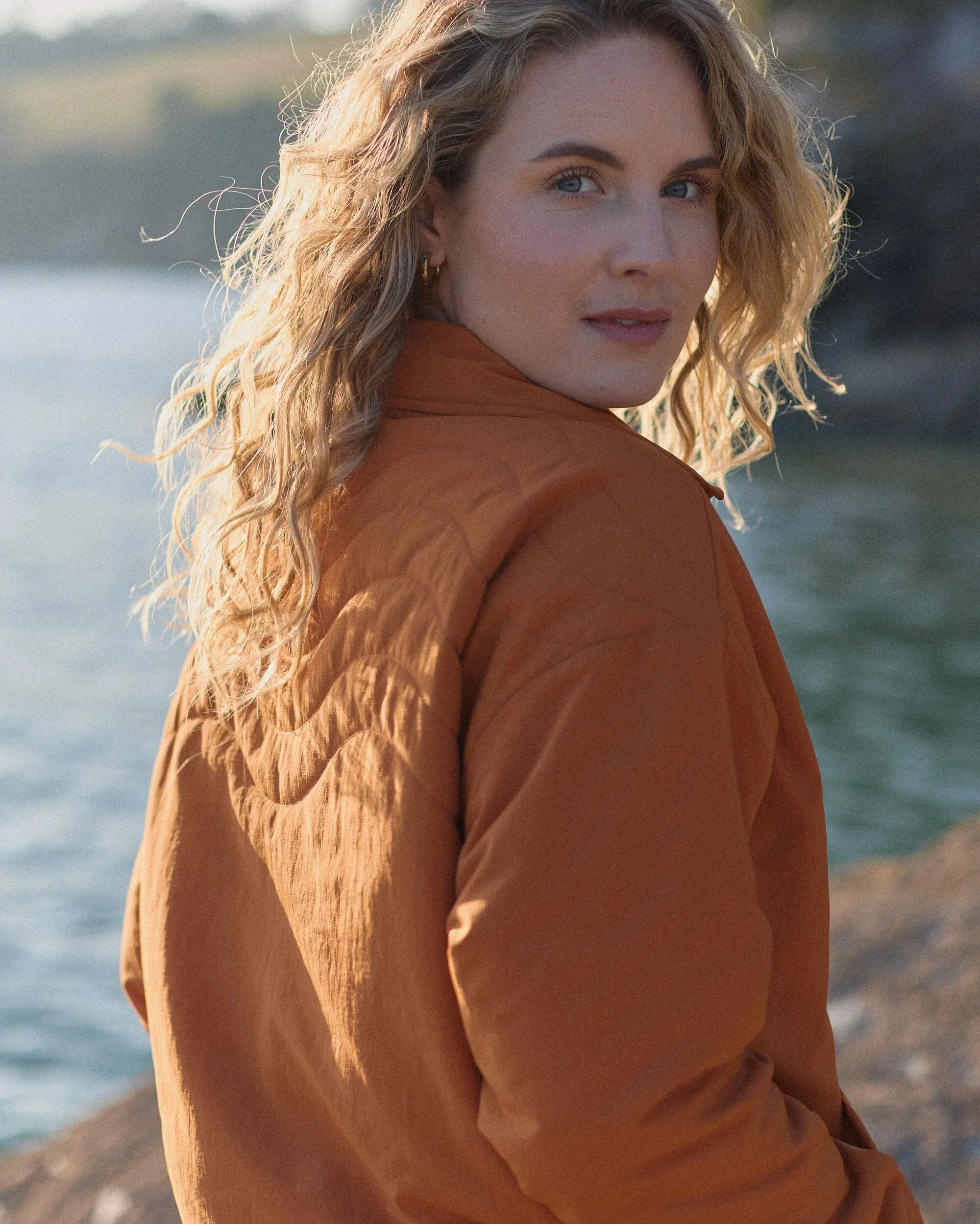 Tasi Insulated Jacket - Sunset Orange