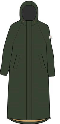 Tasman 2.0 Long Insulated Jacket - Fir Tree - Image 7