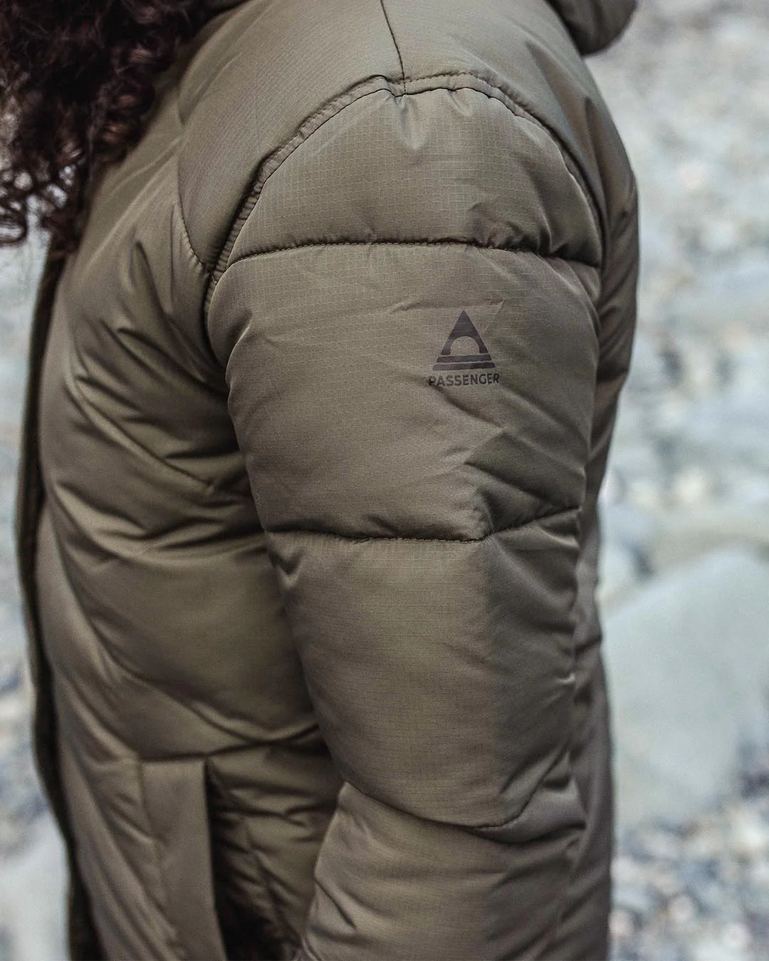 Tasman Long Insulated Jacket - Dusty Olive - Image 7
