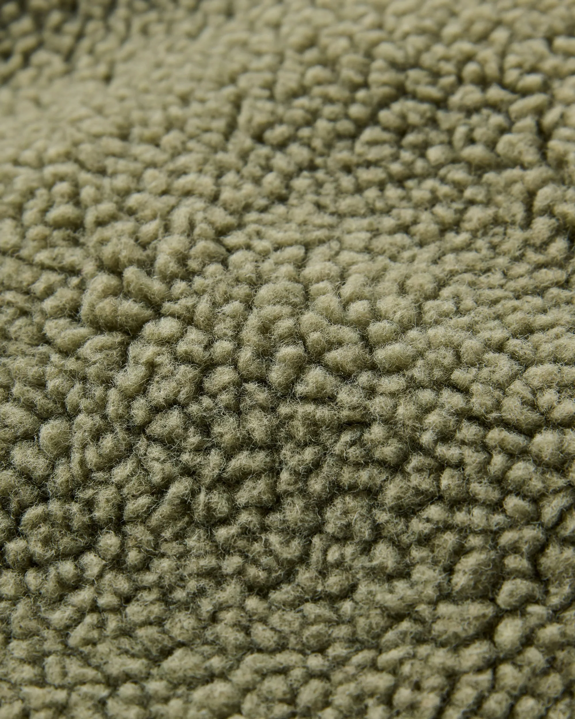 Tawny Deep-Pile Sherpa Fleece - Dusty Olive - Image 6