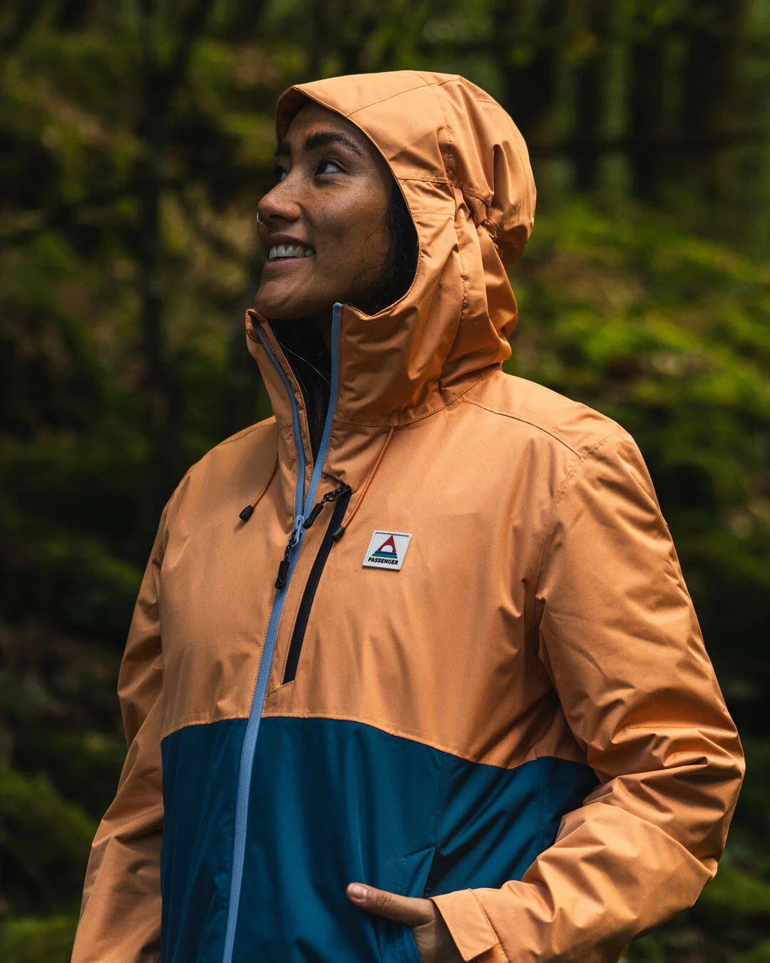 Terrain Insulated Water Resistant Jacket - Corsair Blue/ Apricot - Image 3