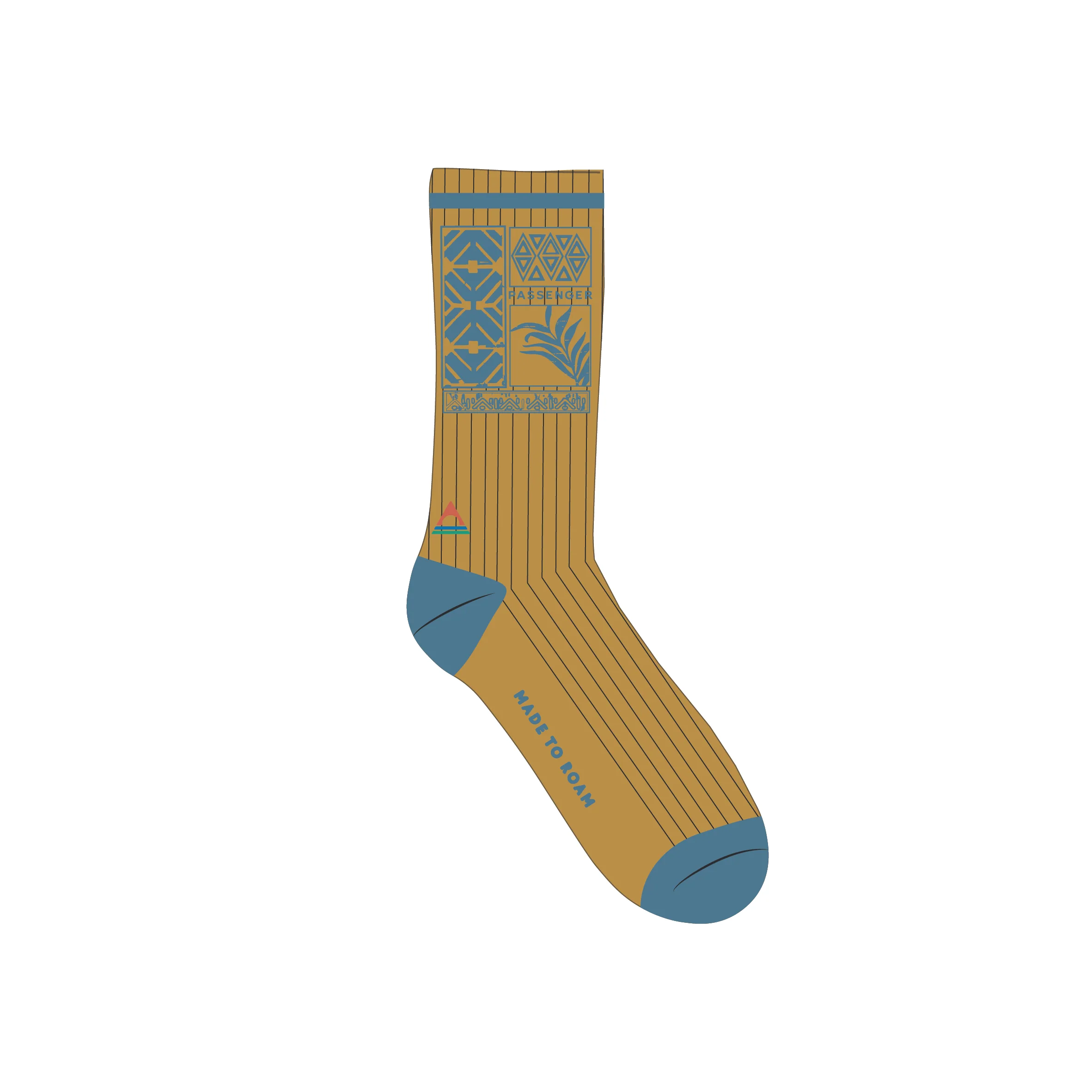 Thuring Merino Socks - Mustard Yellow - Image 5