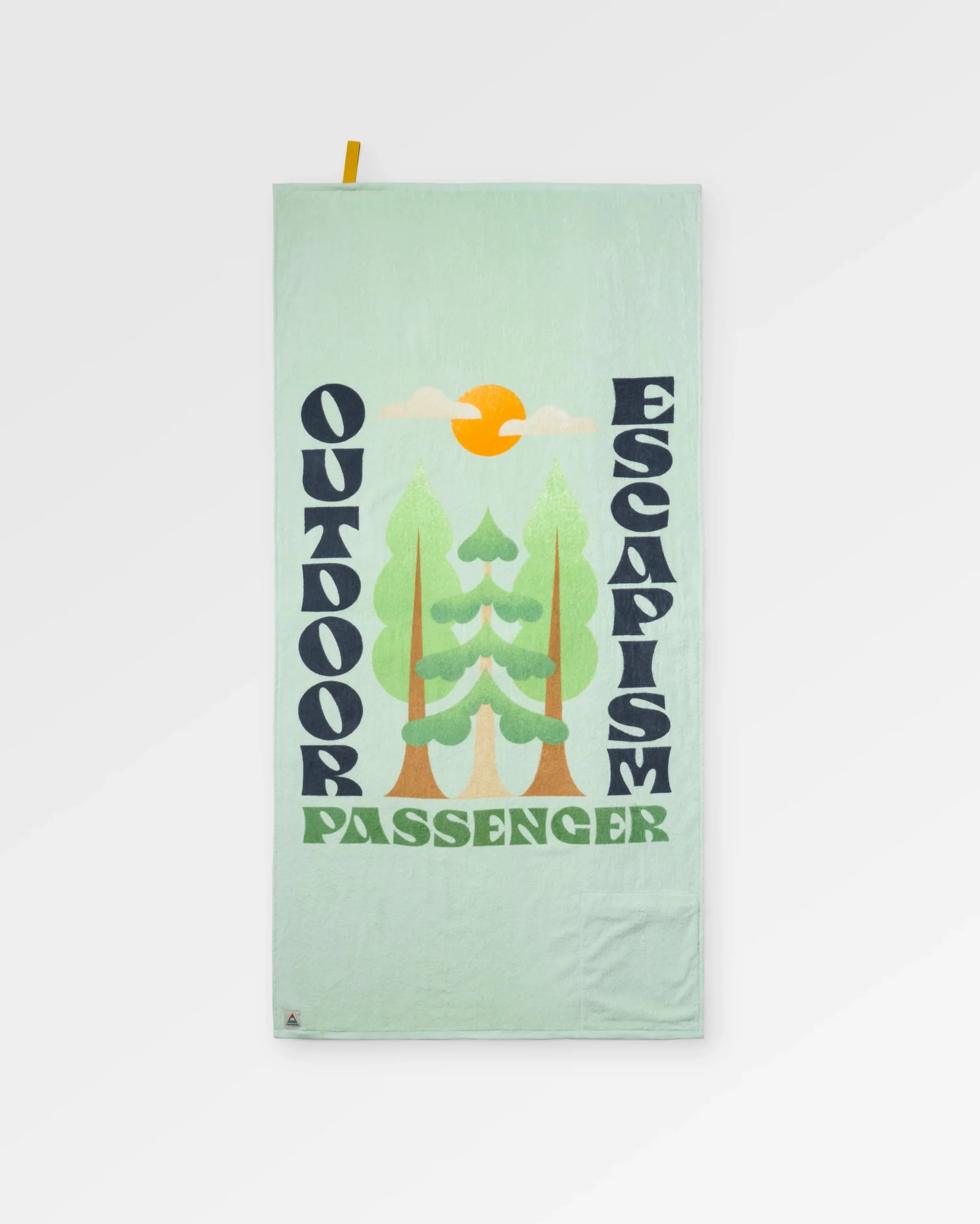 Tideline Organic Cotton Beach Towel - Spearmint