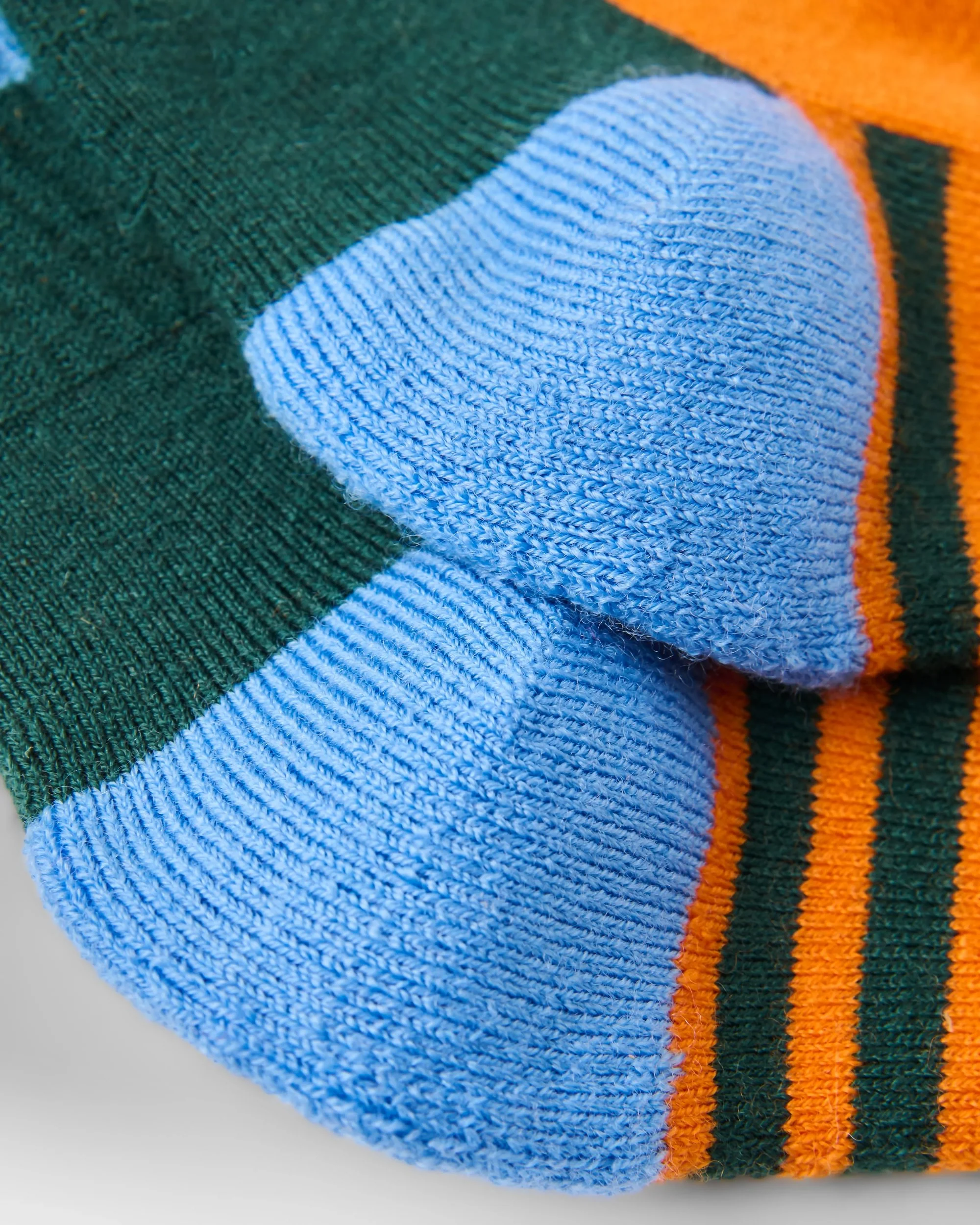 Tillamock Merino Active Quarter Sock - Bright Orange - Image 3