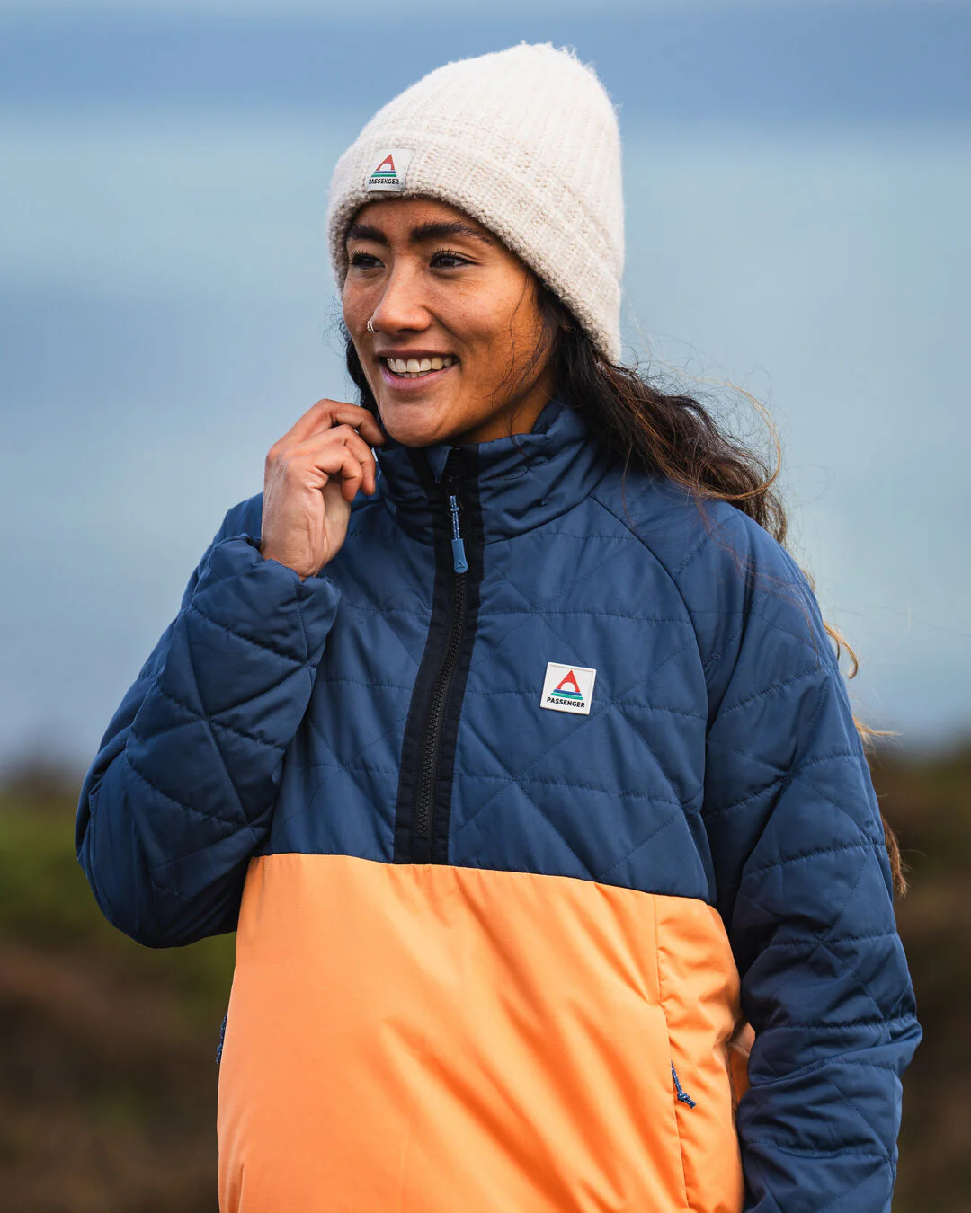 Trace Thermore® Insulated Jacket - Dark Denim/ Apricot - Image 4