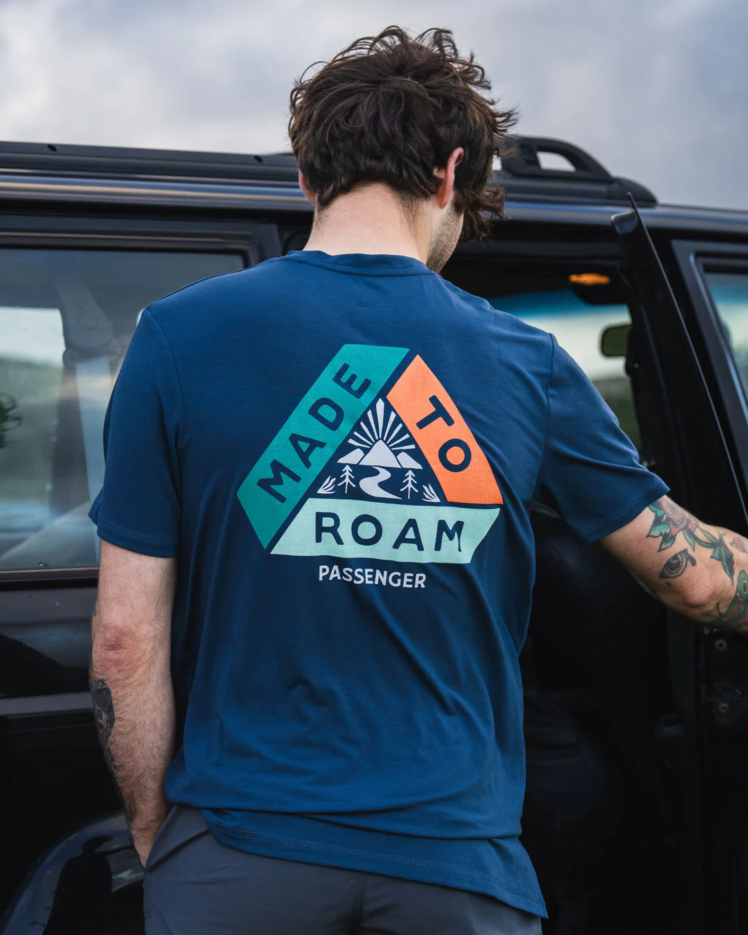 Trail Active T-shirt - Dark Denim - Image 3
