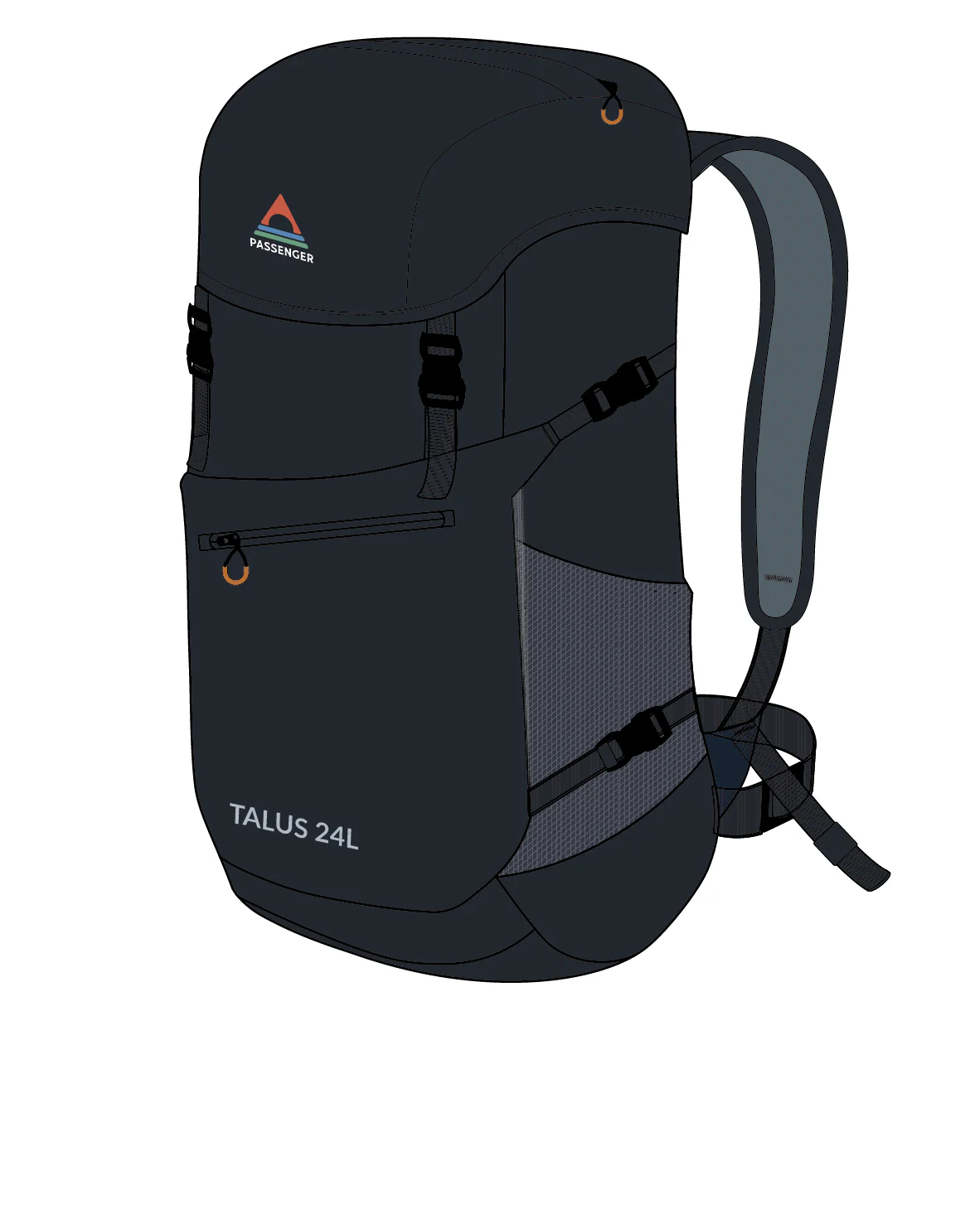 Trailscape 24L Backpack - Black - Image 16