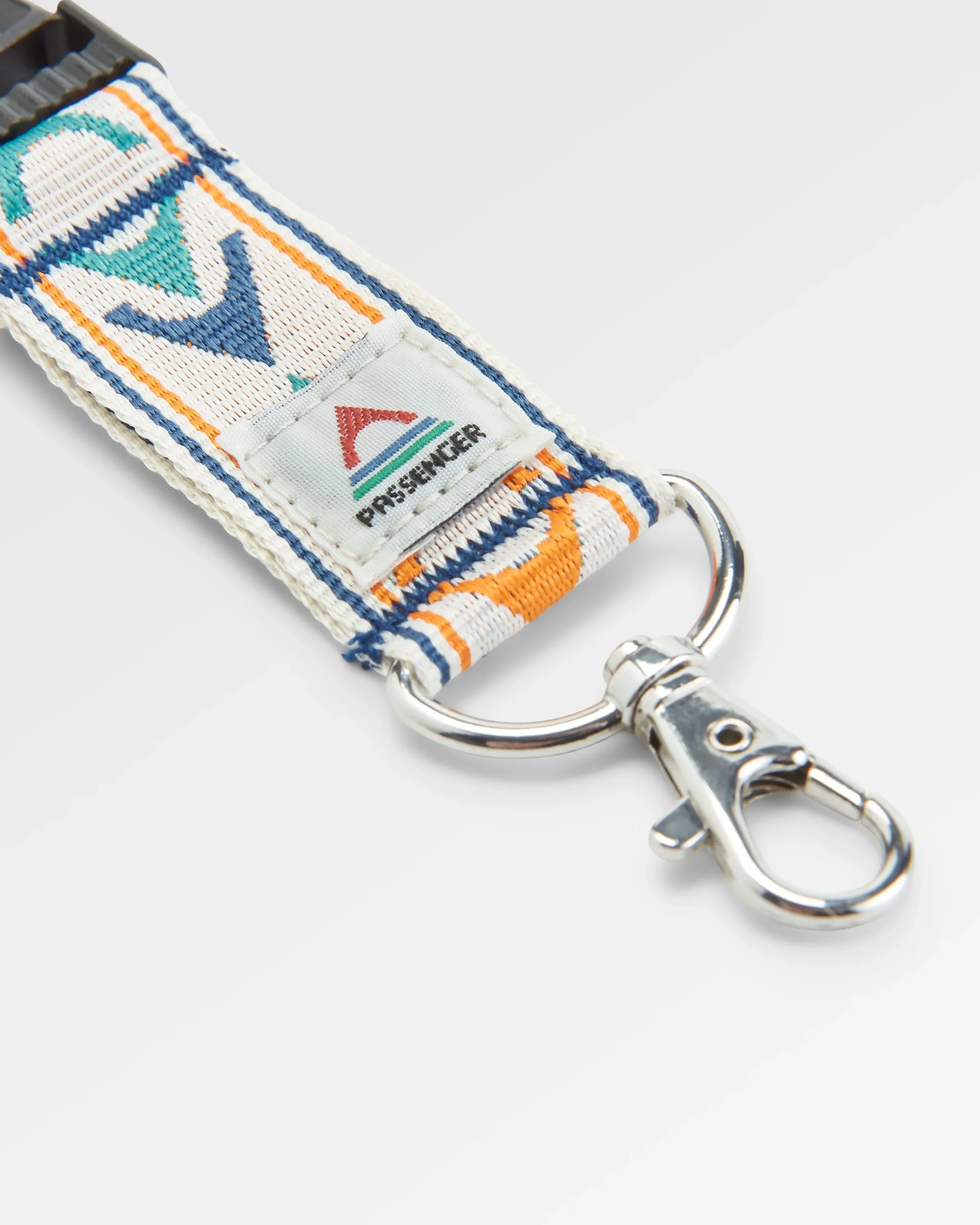 Travel Lanyard - Stepping Stone - Sunrise Orange/Birch - Image 2