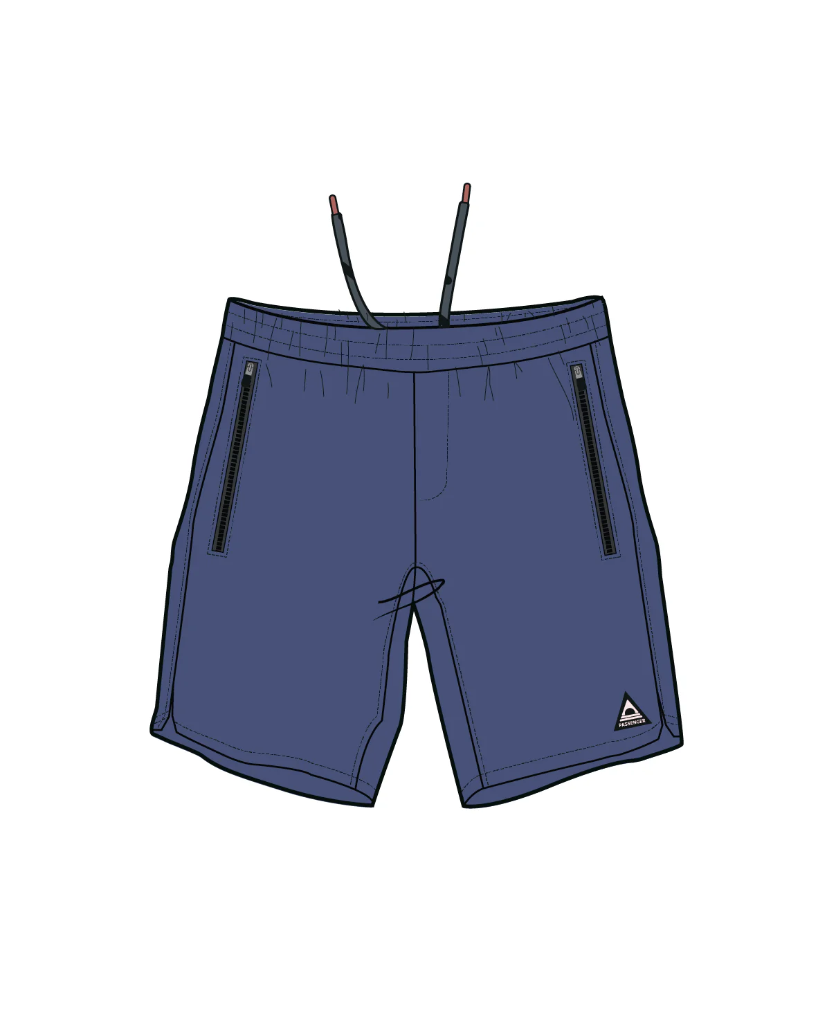 Traveller All Purpose Short - Purple Indigo - Image 8